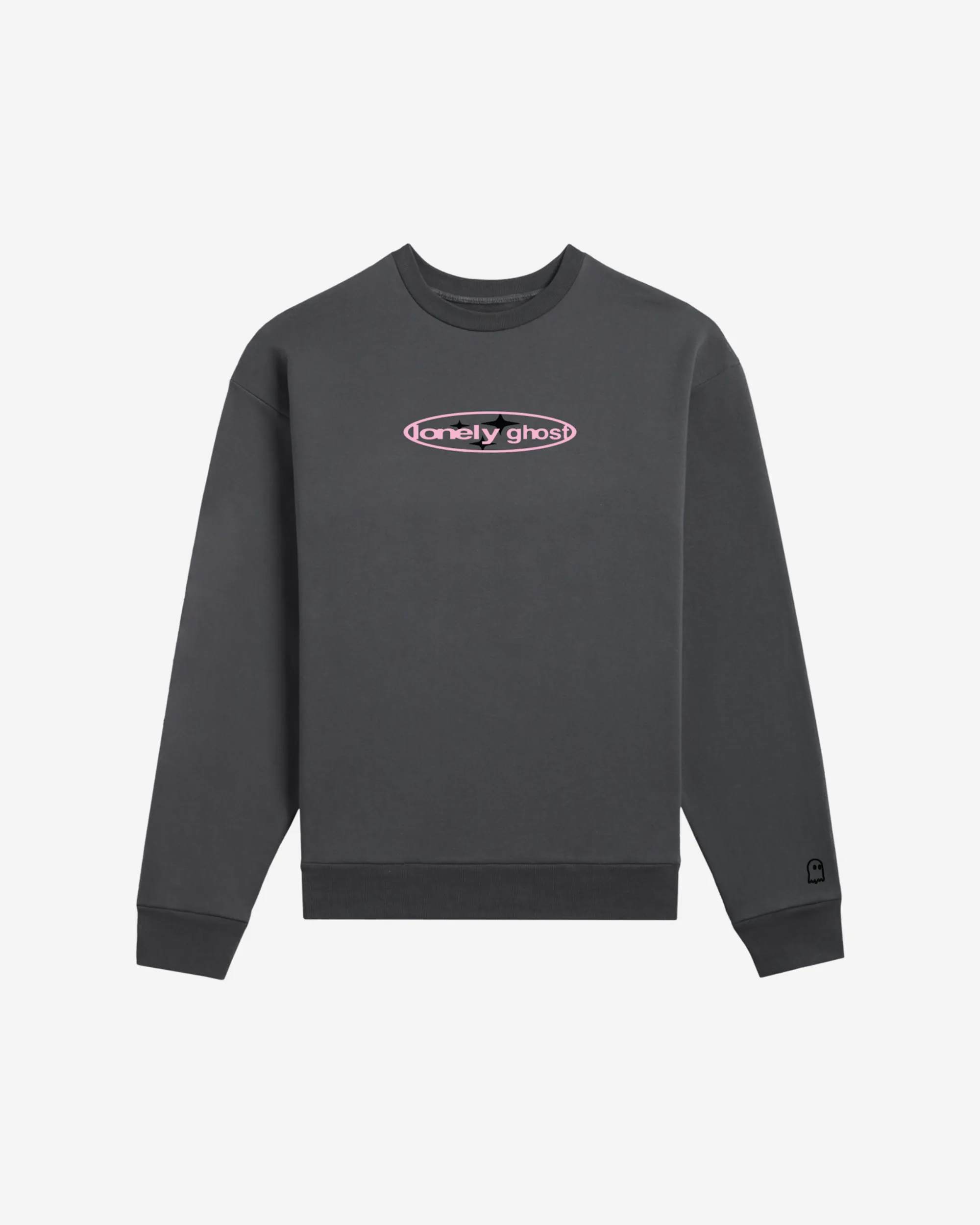 ILY 2 Much Crewneck sold by Lonely Ghost product image thumbnail 2