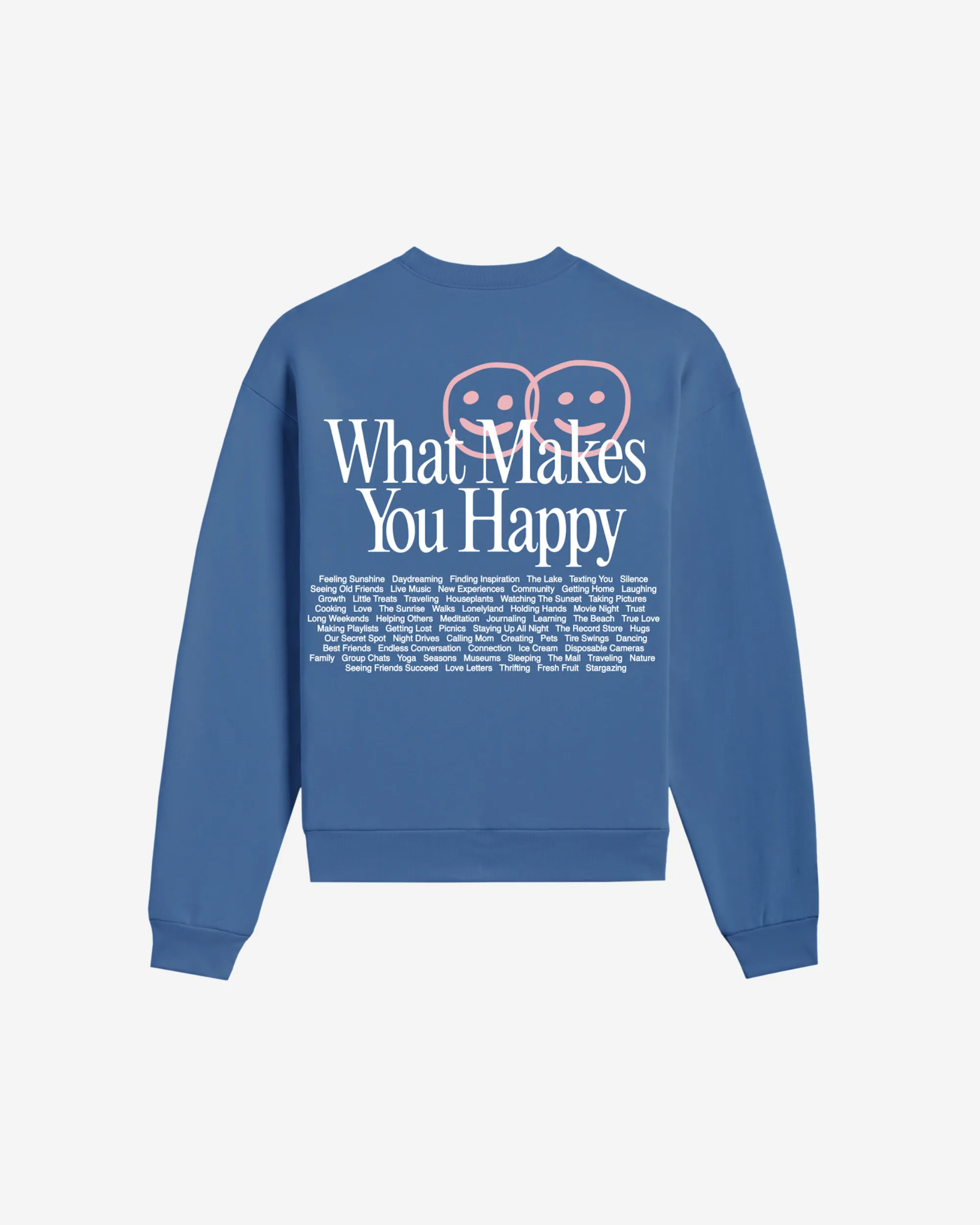 What Makes You Happy Crewneck sold by Lonely Ghost