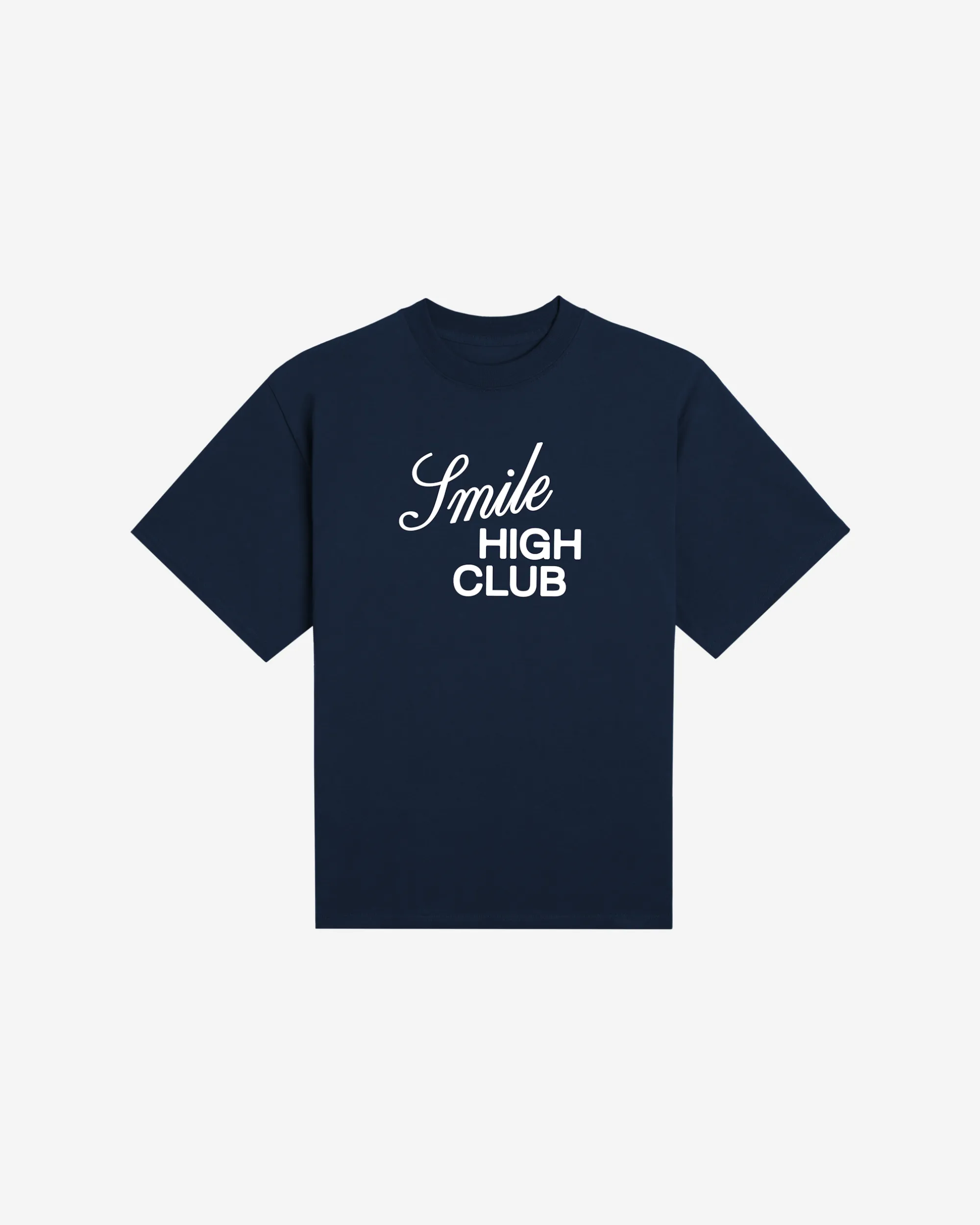 Smile High Club Essential Tee sold by Lonely Ghost product image thumbnail 2