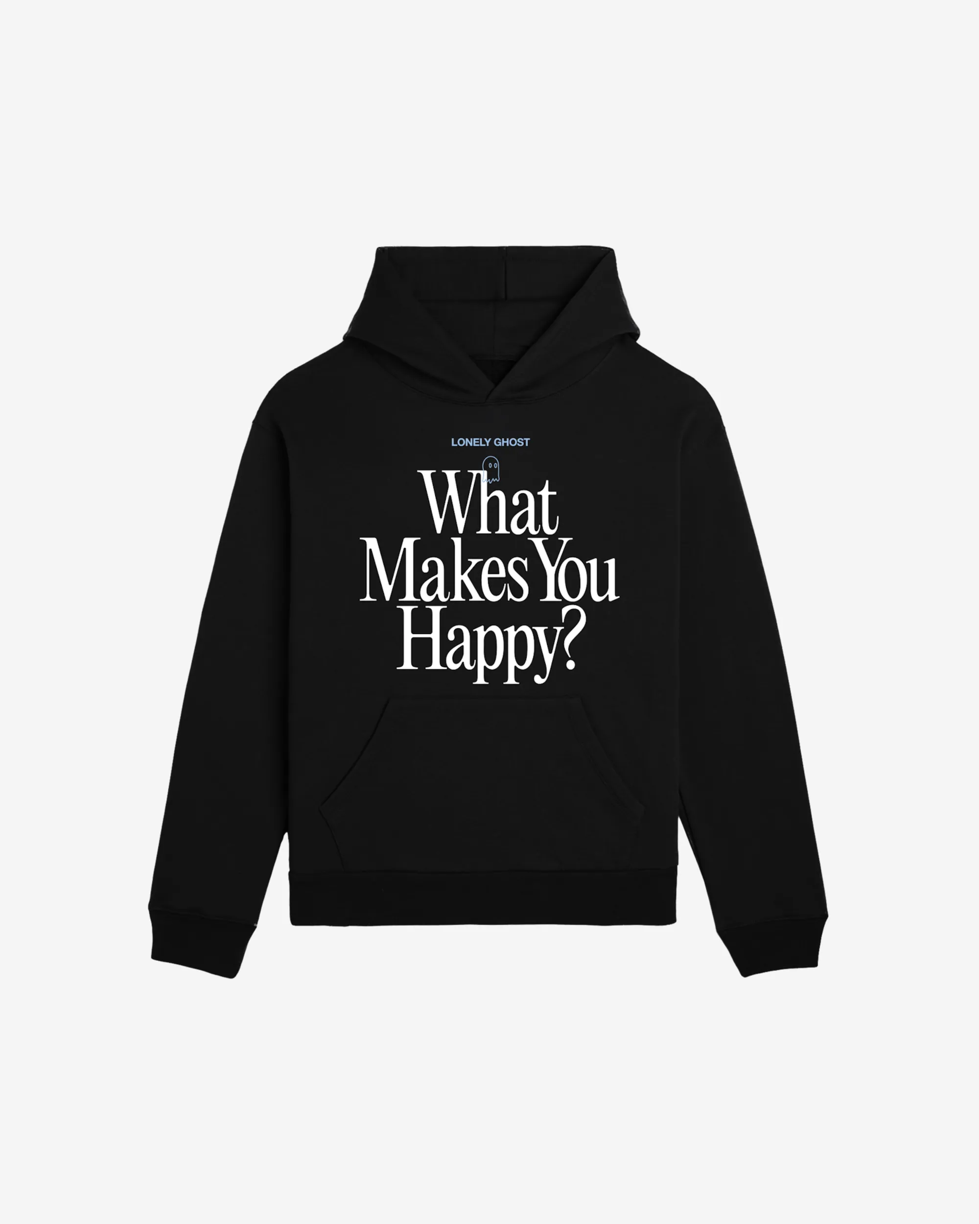 What Makes You Happy Hoodie sold by Lonely Ghost product image thumbnail 2