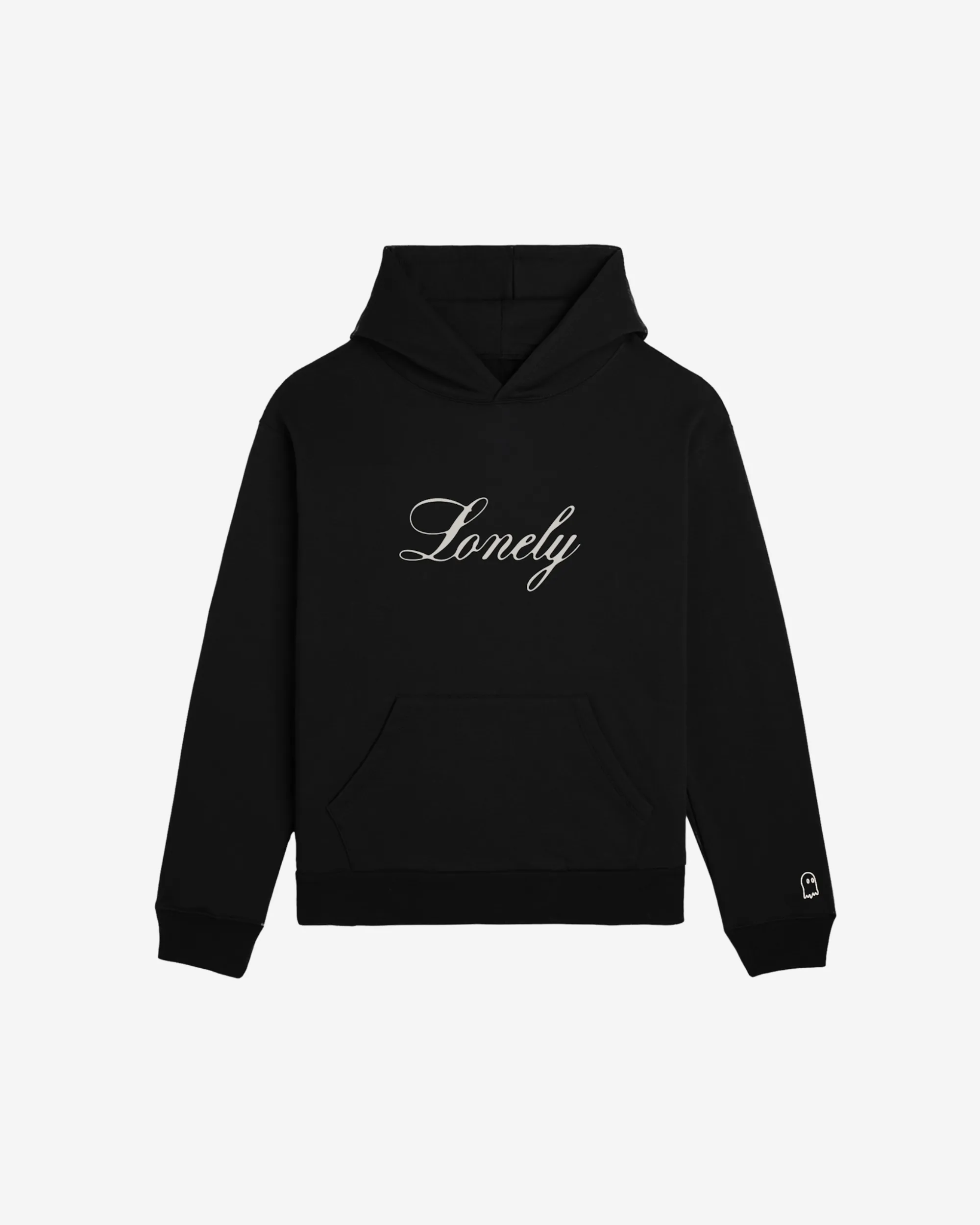 Lonely Script Hoodie sold by Lonely Ghost
