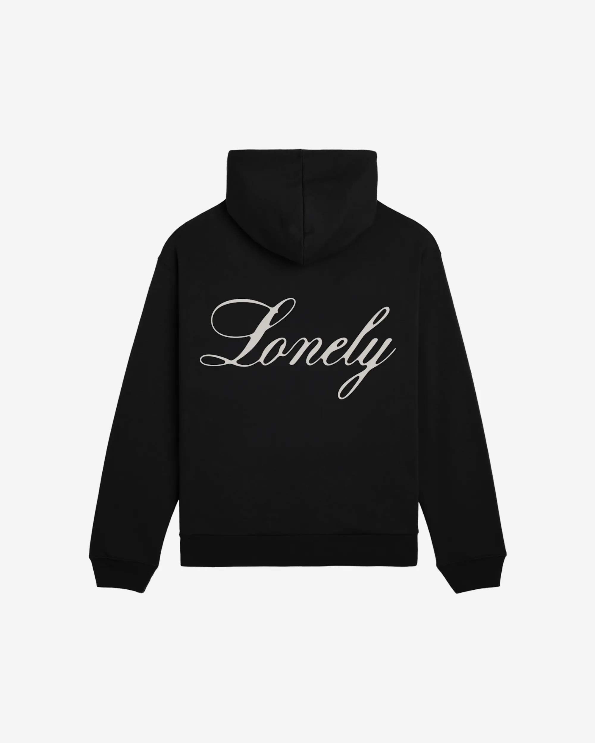 Lonely Script Hoodie sold by Lonely Ghost product image thumbnail 2
