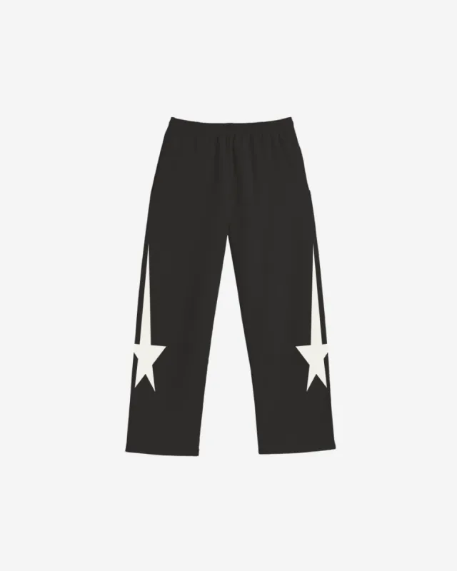 Shooting Star Heavyweight Wide Leg Sweatpants sold by Lonely Ghost