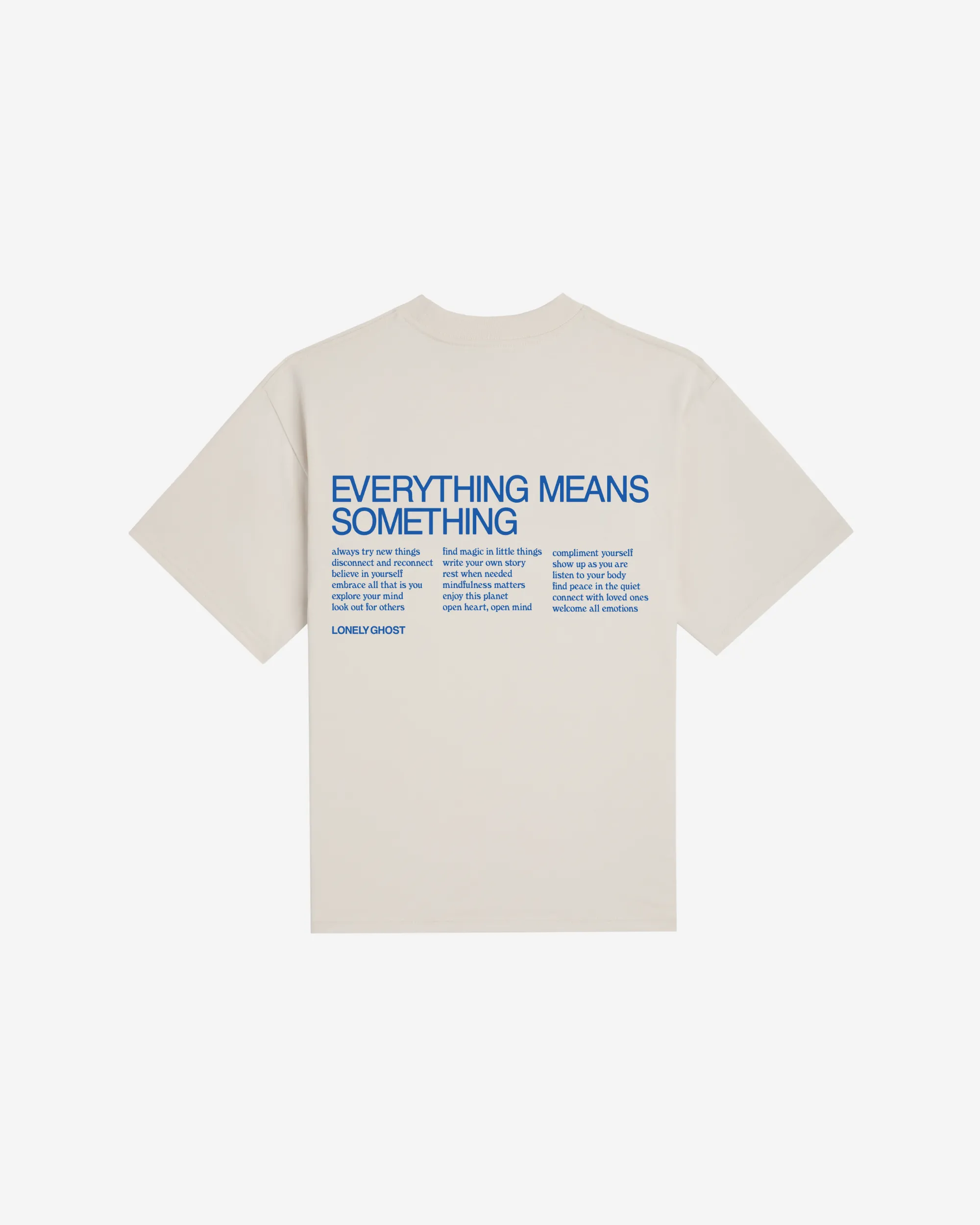 Everything Means Something Essential Tee sold by Lonely Ghost