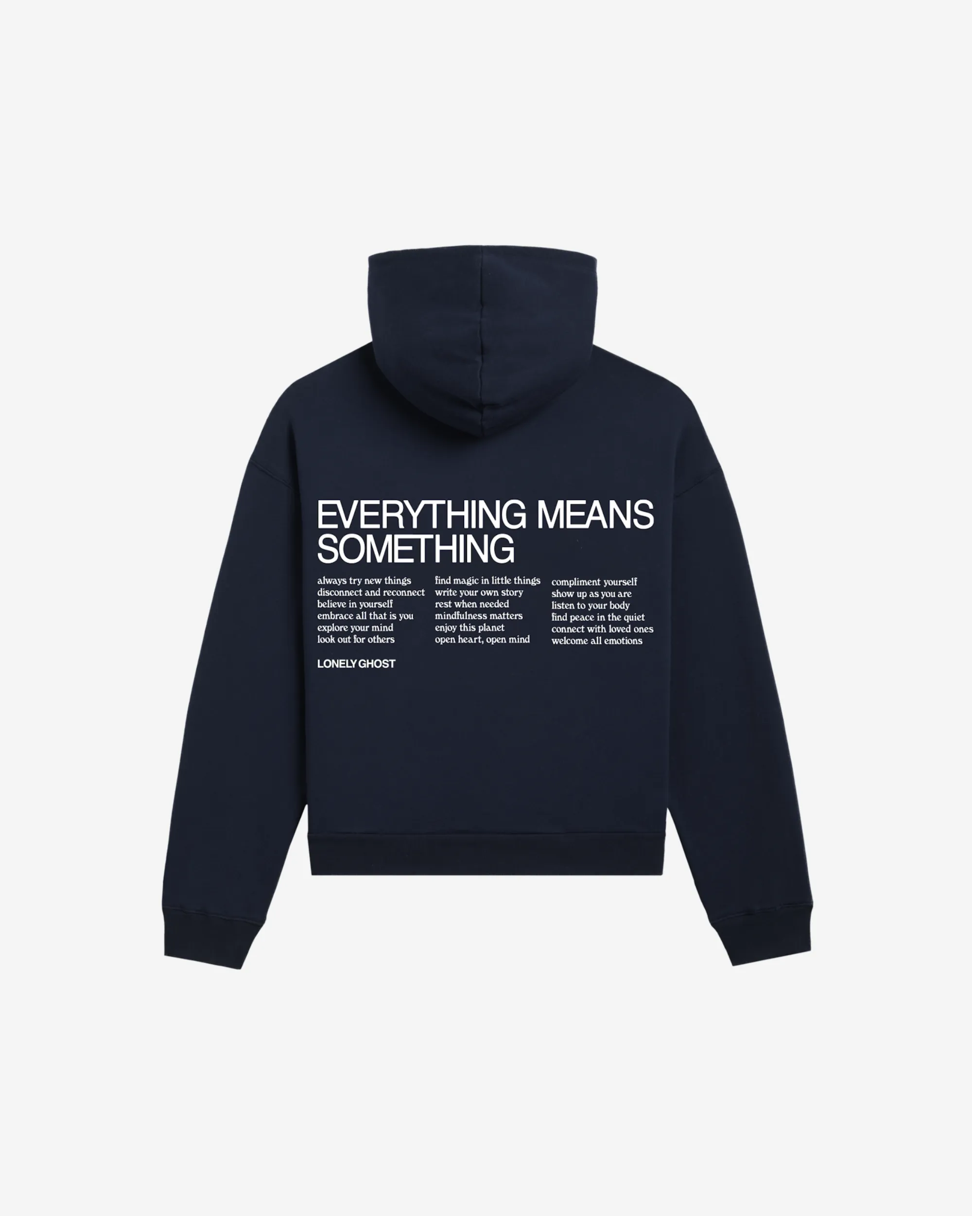 Everything Means Something Hoodie sold by Lonely Ghost