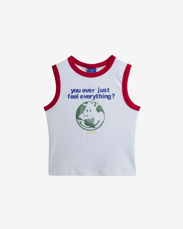 Feel Everything Muscle Tank sold by Lonely Ghost