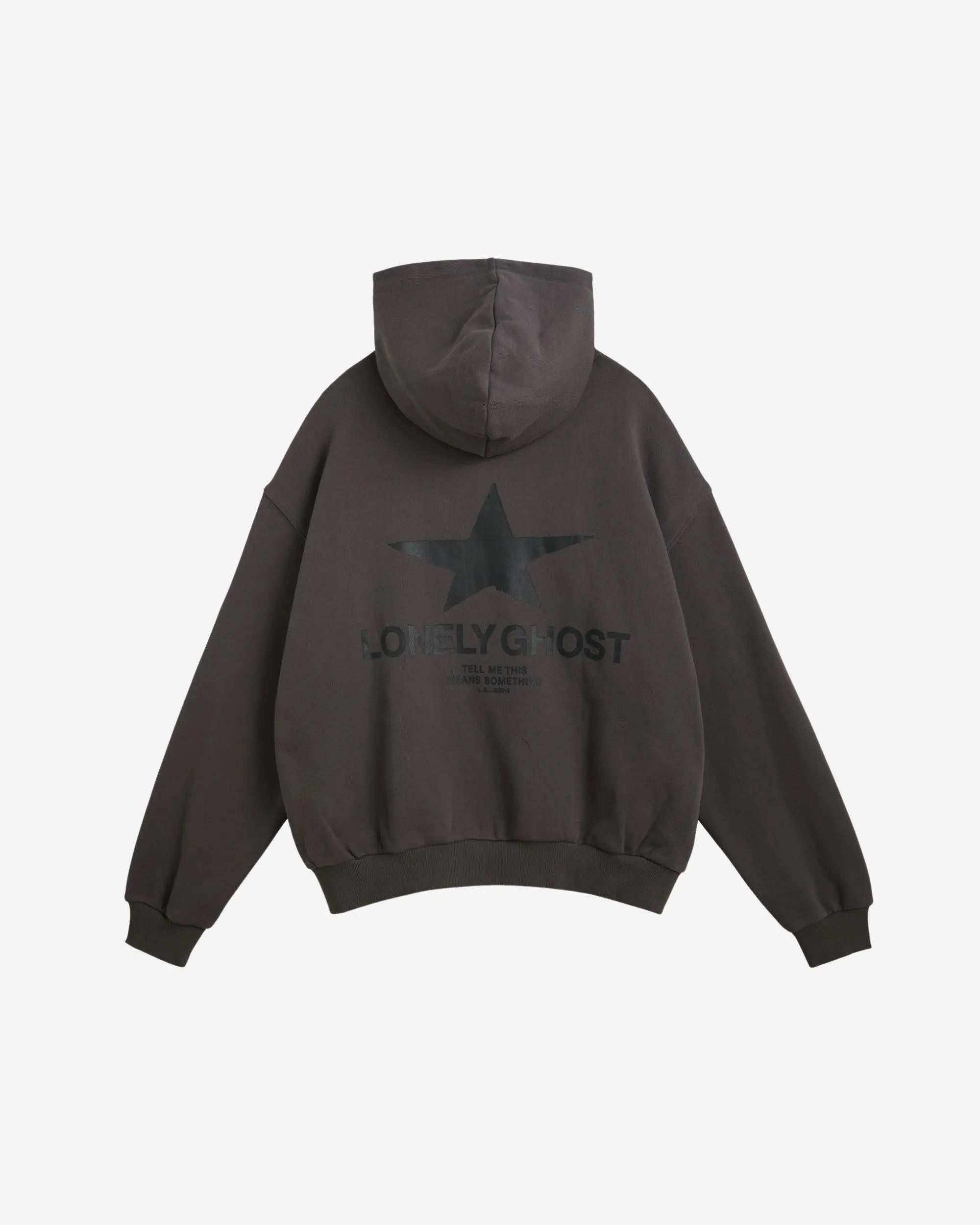 Tell Me Zip Hoodie sold by Lonely Ghost product image thumbnail 3
