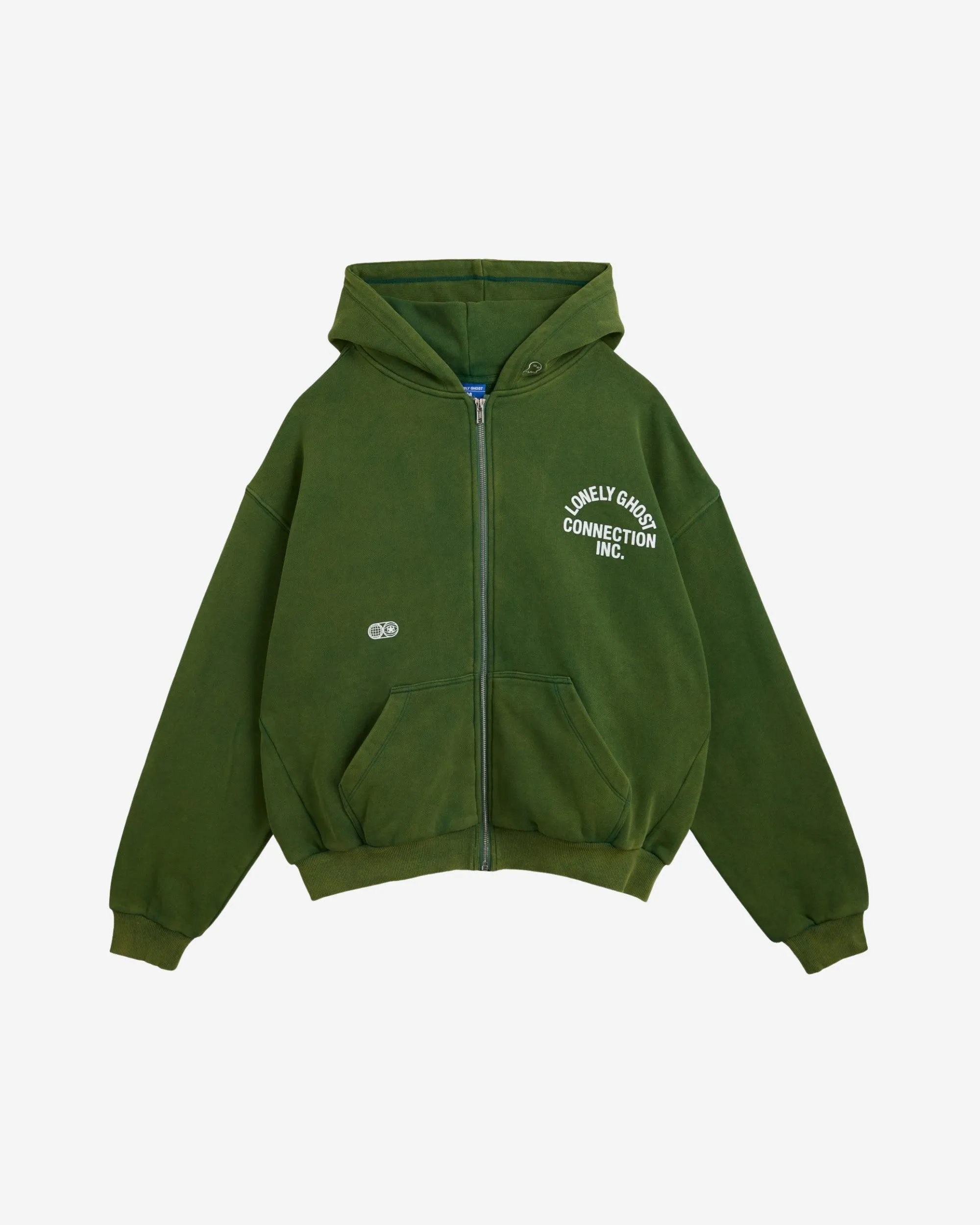 Connection Inc. Zip Hoodie sold by Lonely Ghost product image thumbnail 4