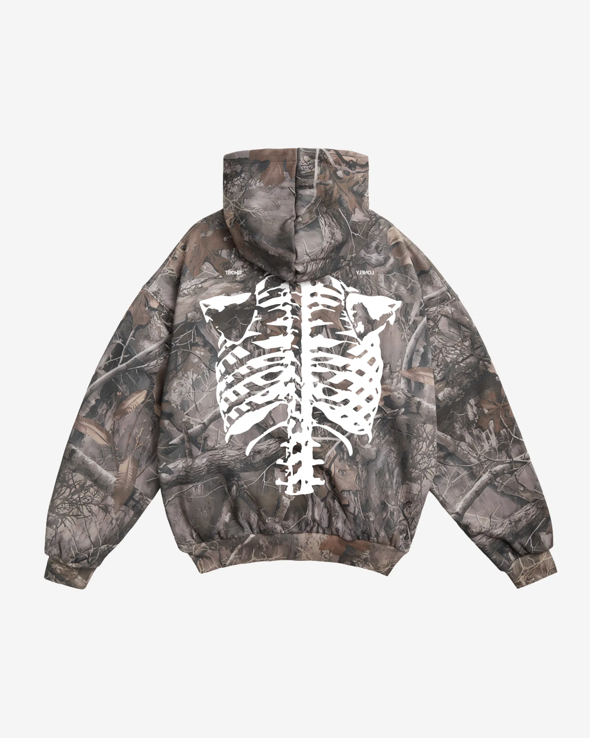 Bonez Heavyweight Hoodie sold by Lonely Ghost product image thumbnail 2