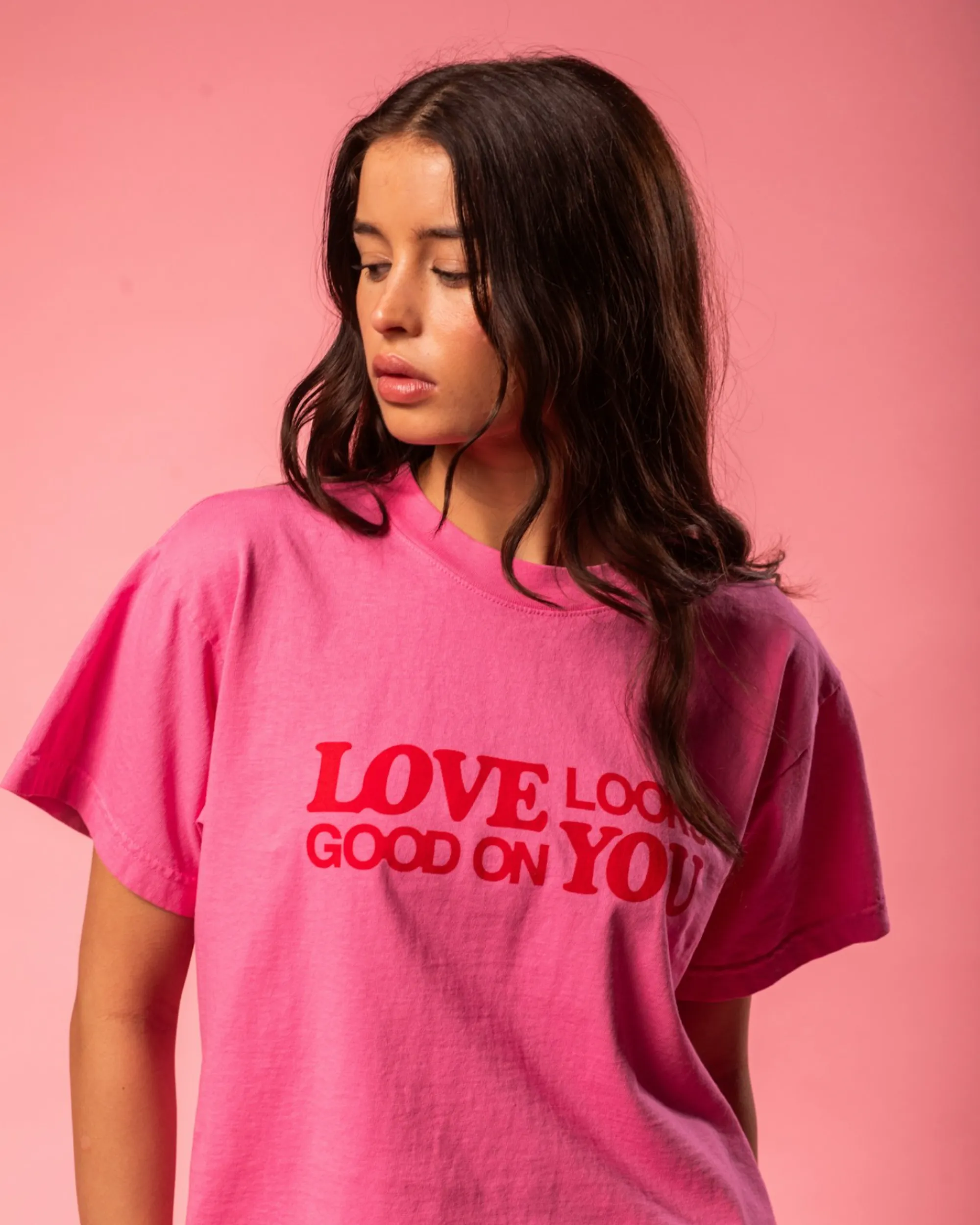 Love Looks Good on You Tee sold by Lonely Ghost