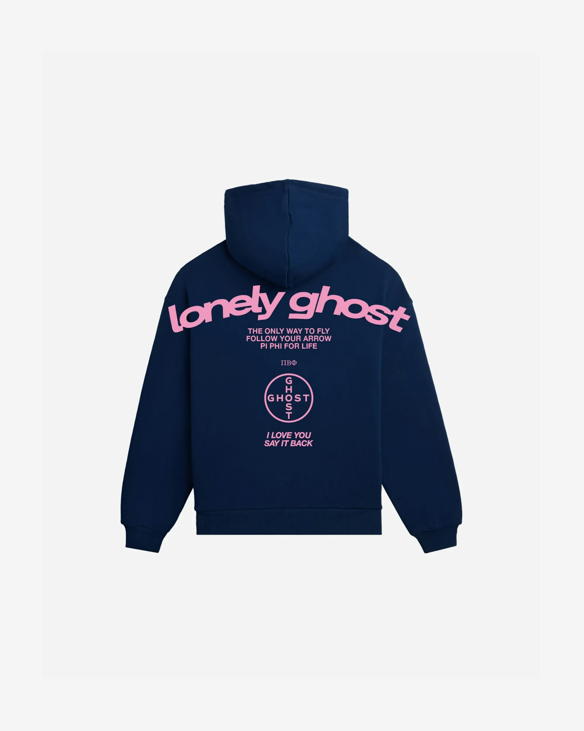Pi Beta Phi x LG Hoodie sold by Lonely Ghost product image thumbnail 2