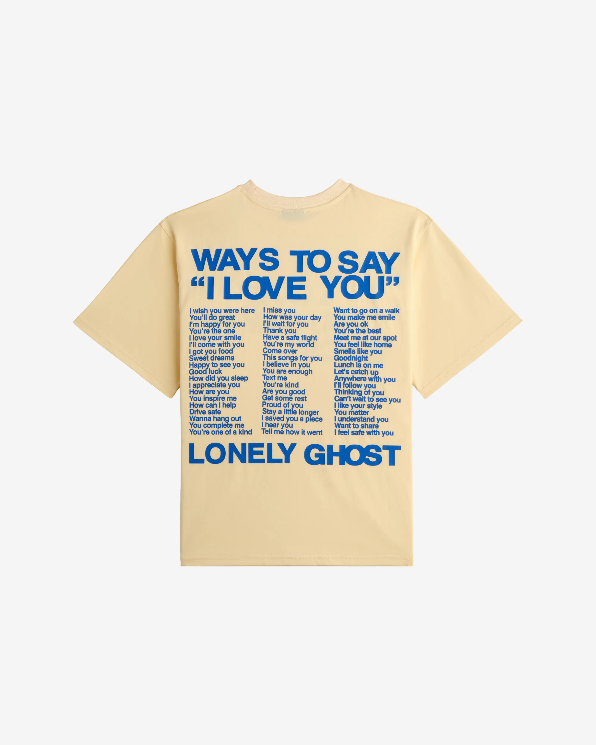 Ways to Say ILY Essential Tee sold by Lonely Ghost product image thumbnail 4