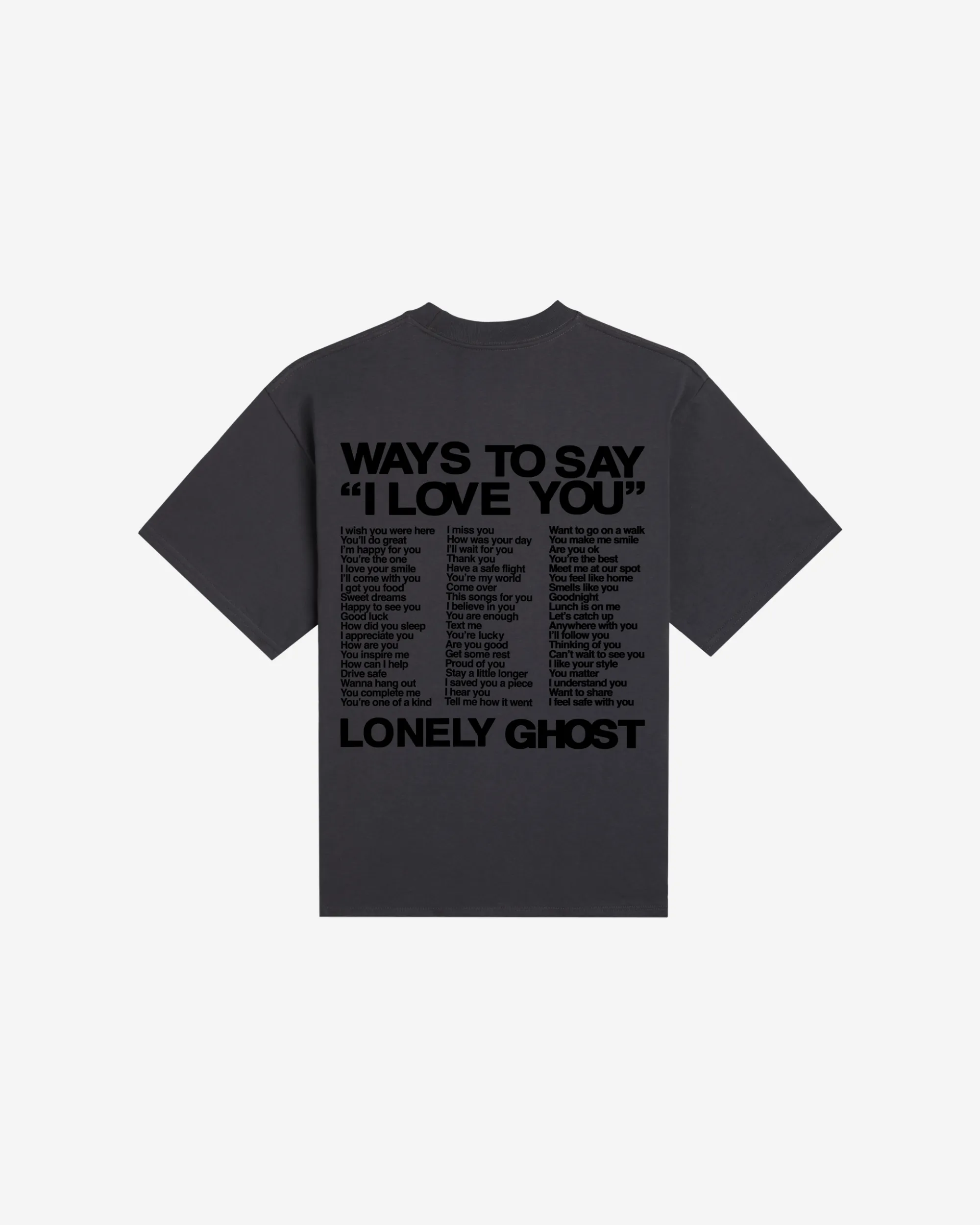 Ways to Say ILY Essential Tee sold by Lonely Ghost product image thumbnail 2