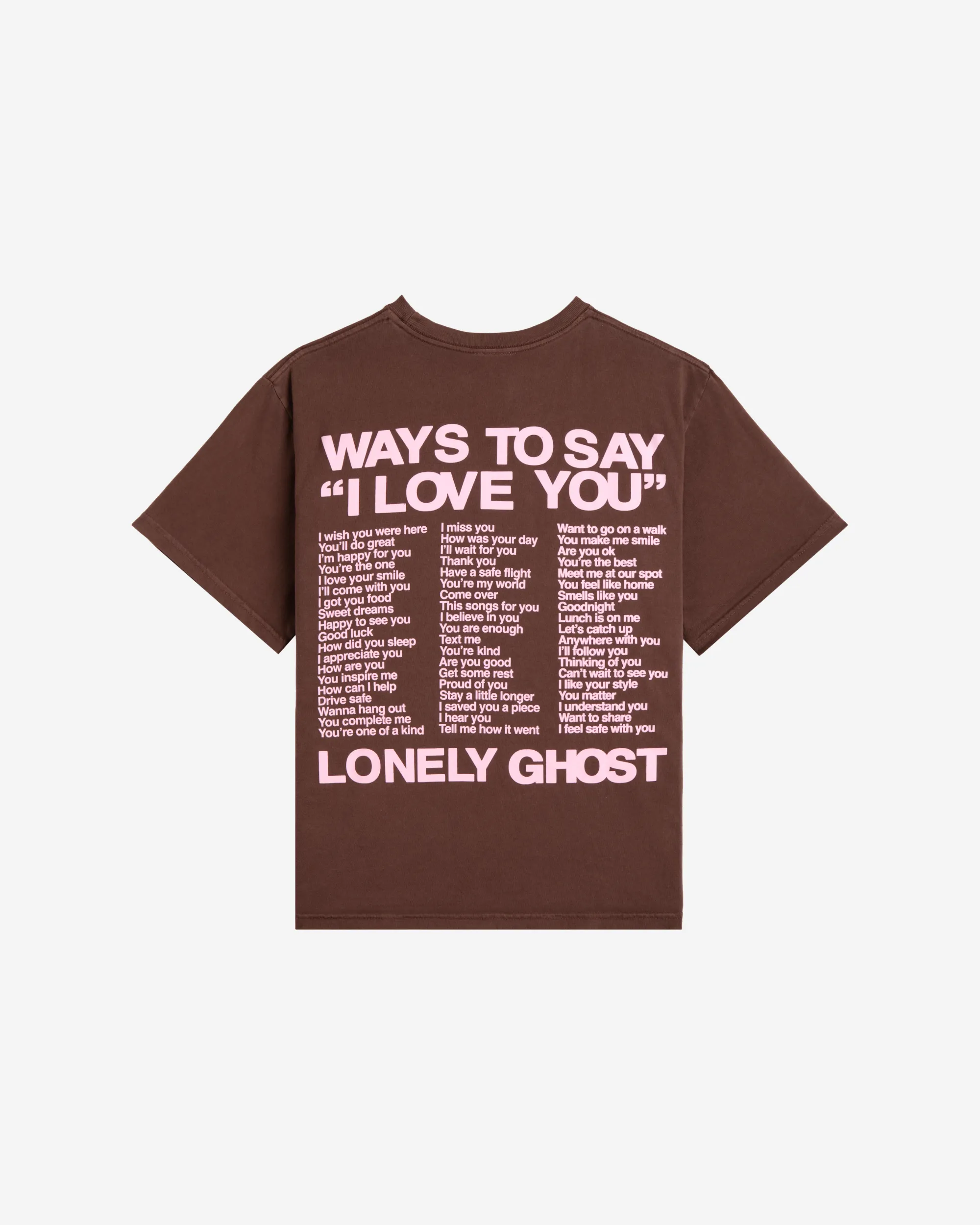 Ways to Say ILY Essential Tee sold by Lonely Ghost product image thumbnail 4