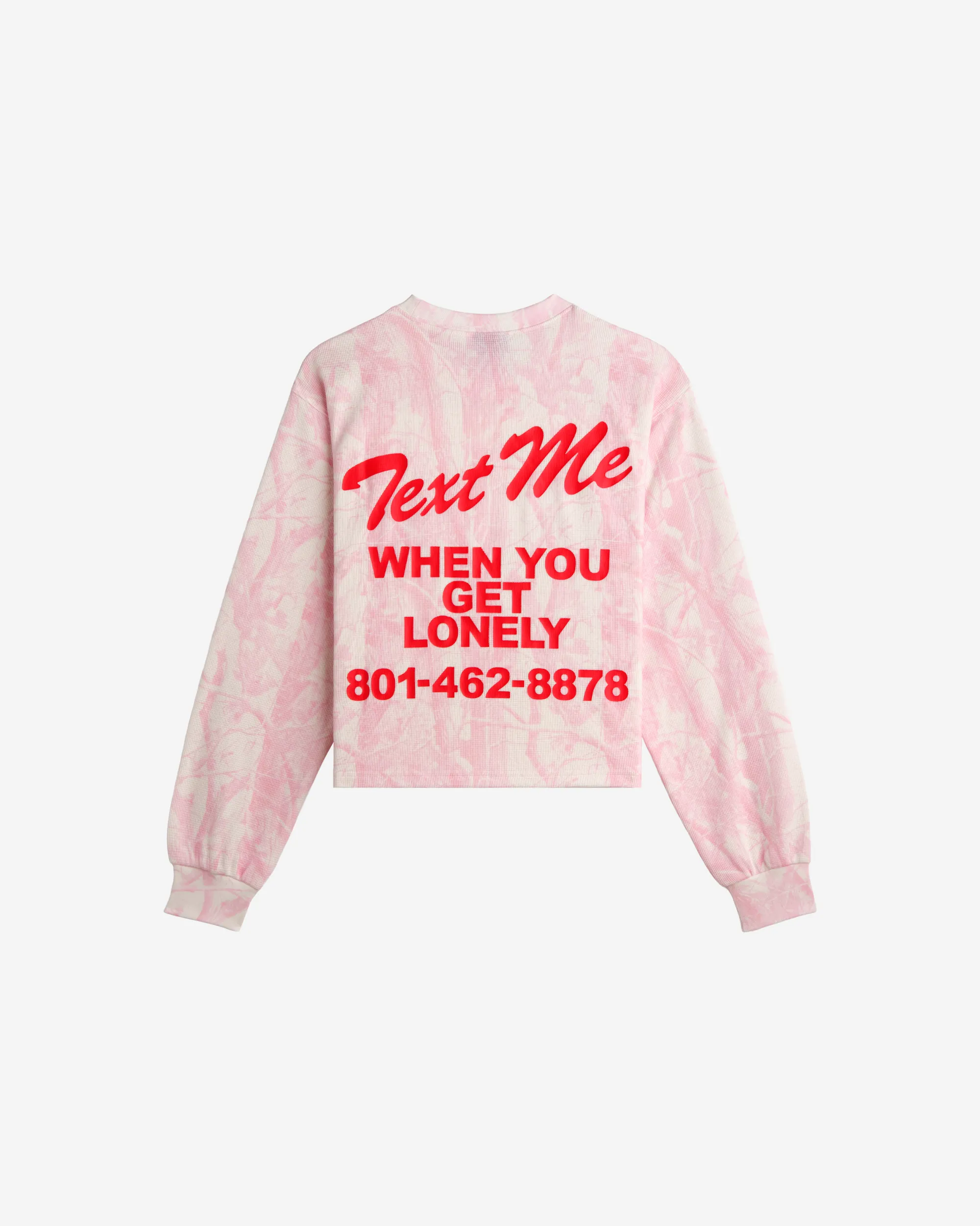 Text Me When You Get Lonely Thermal sold by Lonely Ghost product image thumbnail 2