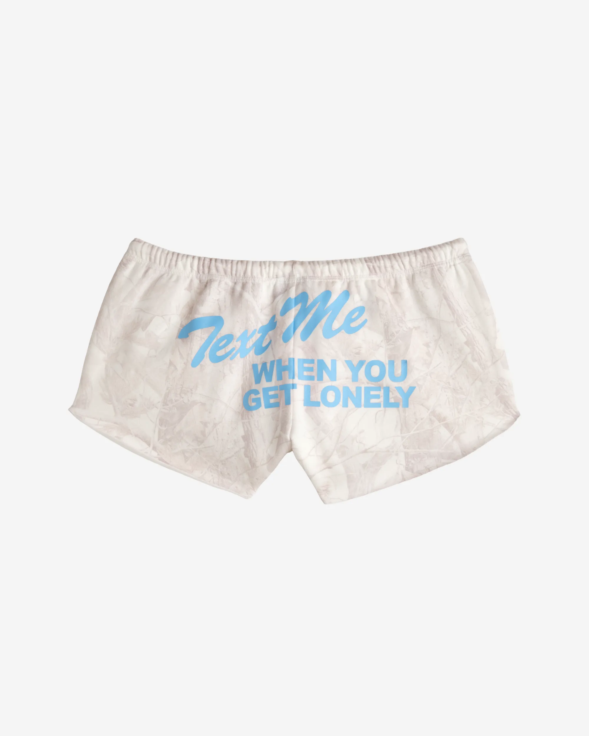Text Me When You Get Lonely Shorts sold by Lonely Ghost product image thumbnail 3