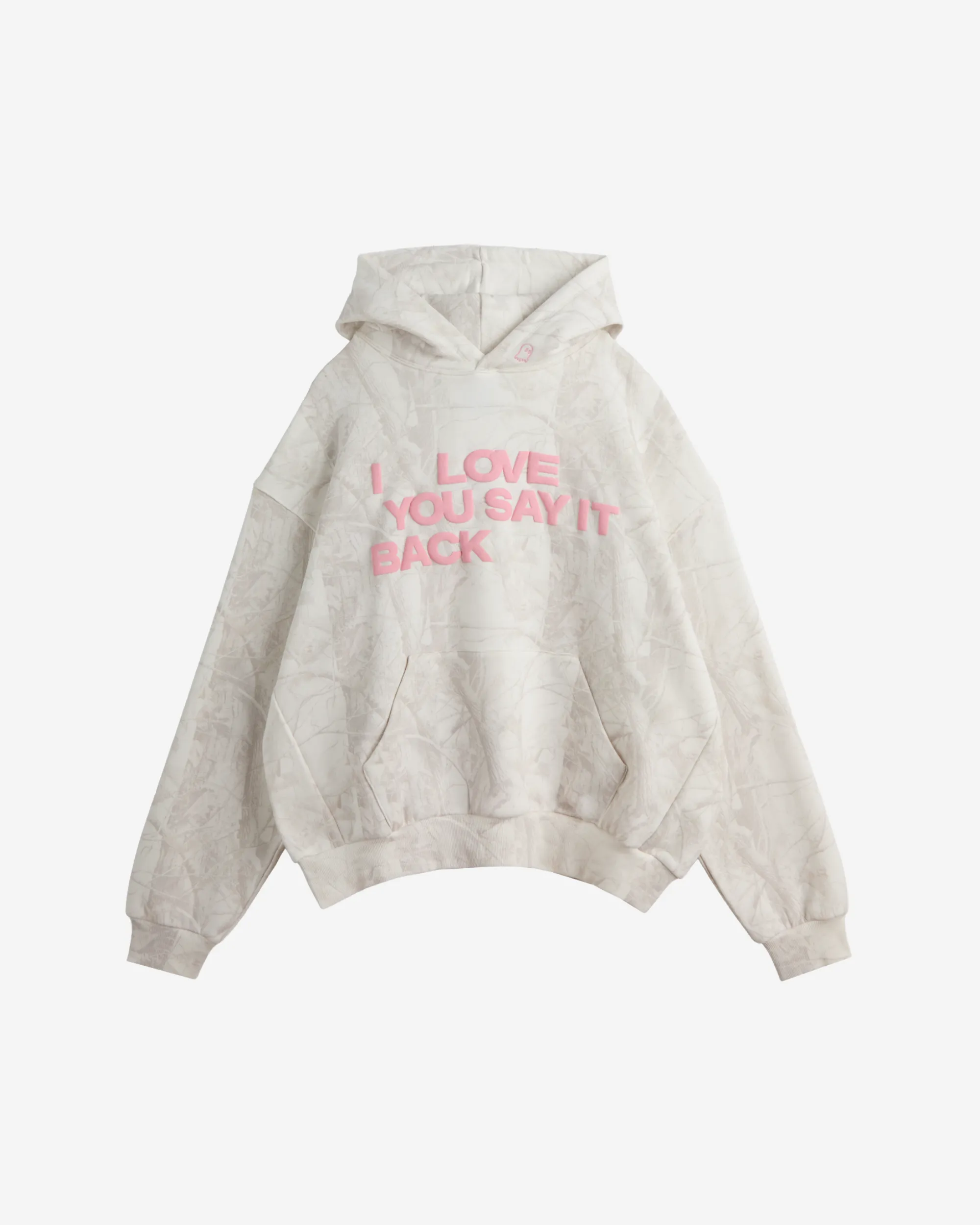 Ways to Say ILY Heavyweight Hoodie sold by Lonely Ghost product image thumbnail 2
