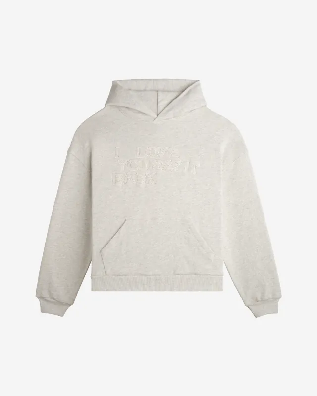 Ways to Say ILY Lace Hoodie made by Lonely Ghost