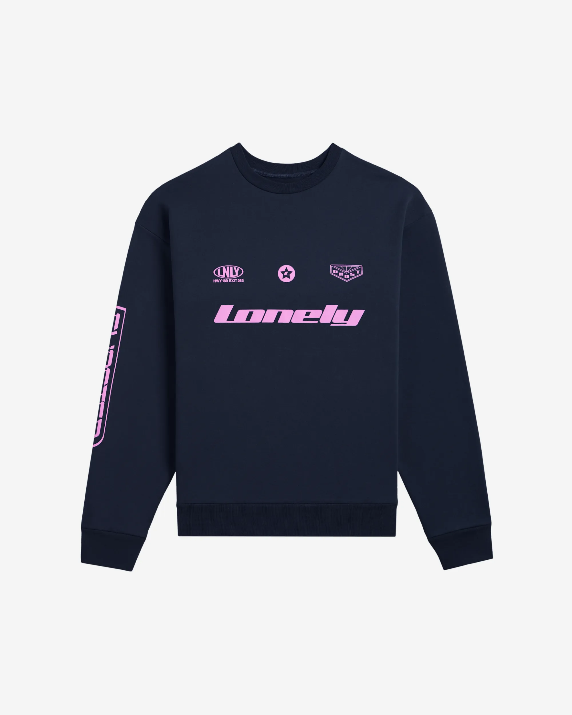 Emblems Crewneck Sweater sold by Lonely Ghost product image thumbnail 5