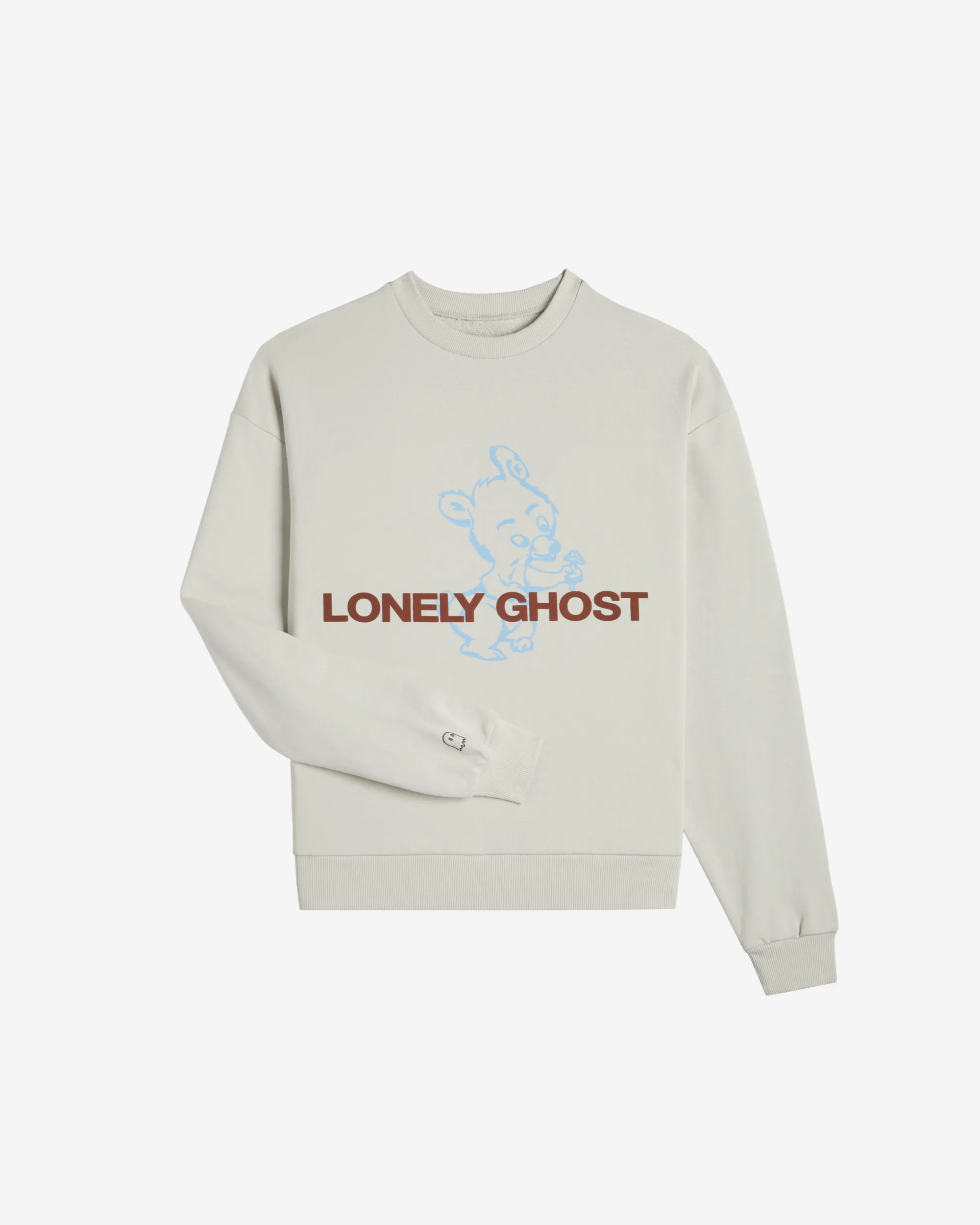 Lonely Bear Heavyweight Crewneck Sweater sold by Lonely Ghost product image thumbnail 2