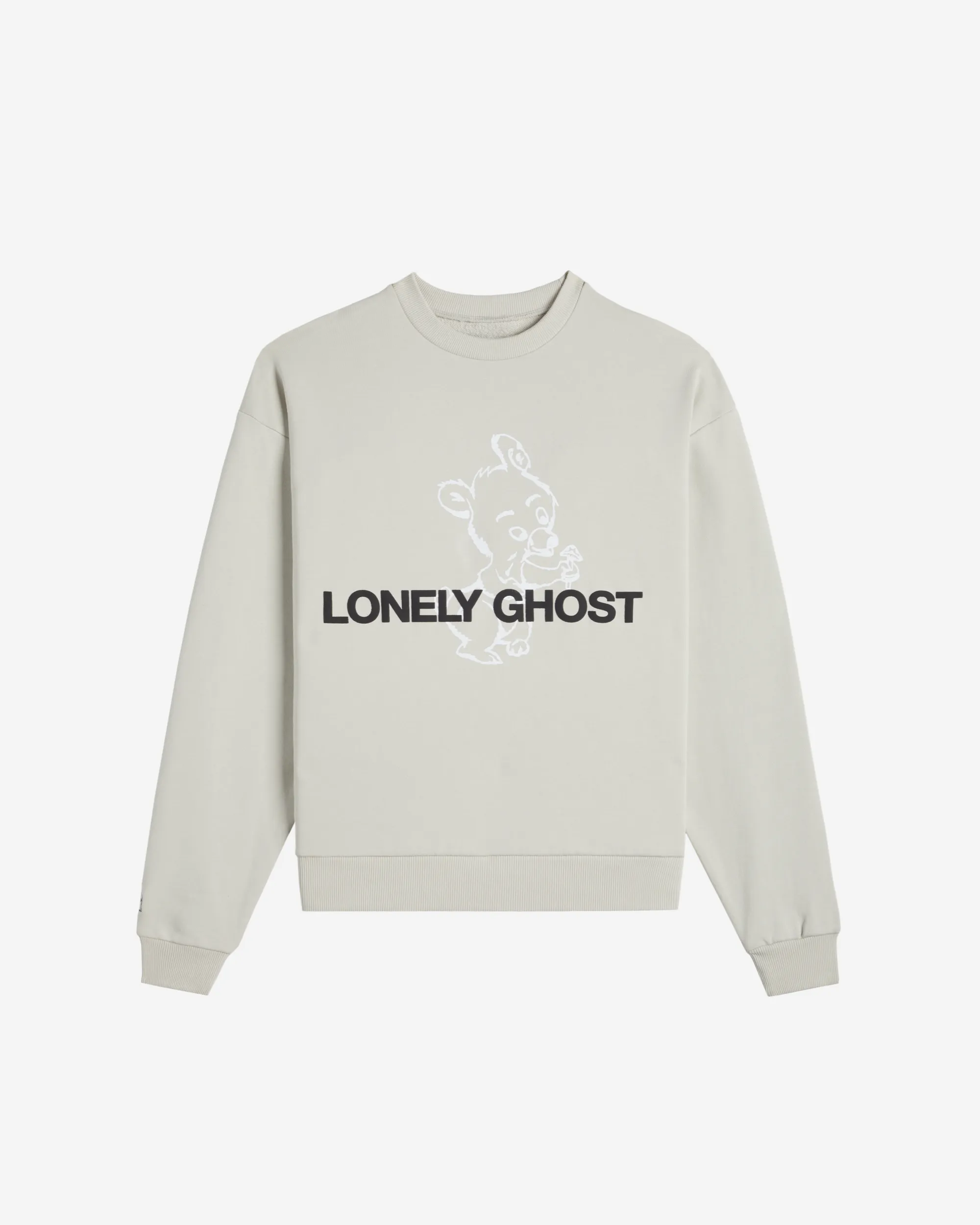 Lonely Bear Heavyweight Crewneck Sweater sold by Lonely Ghost product image thumbnail 3