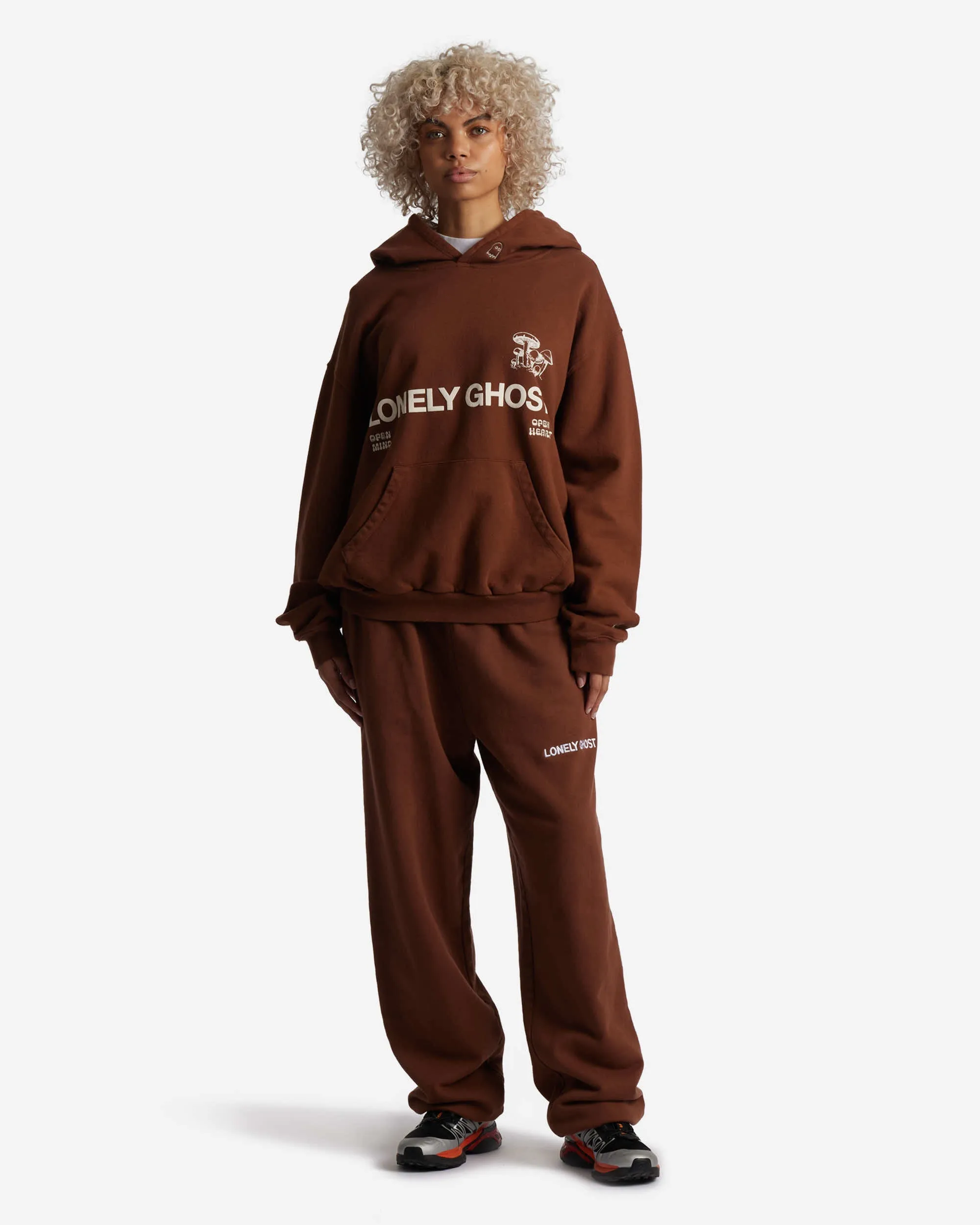 Connect Open Heart Open Mind Heavyweight Hoodie sold by Lonely Ghost product image thumbnail 5