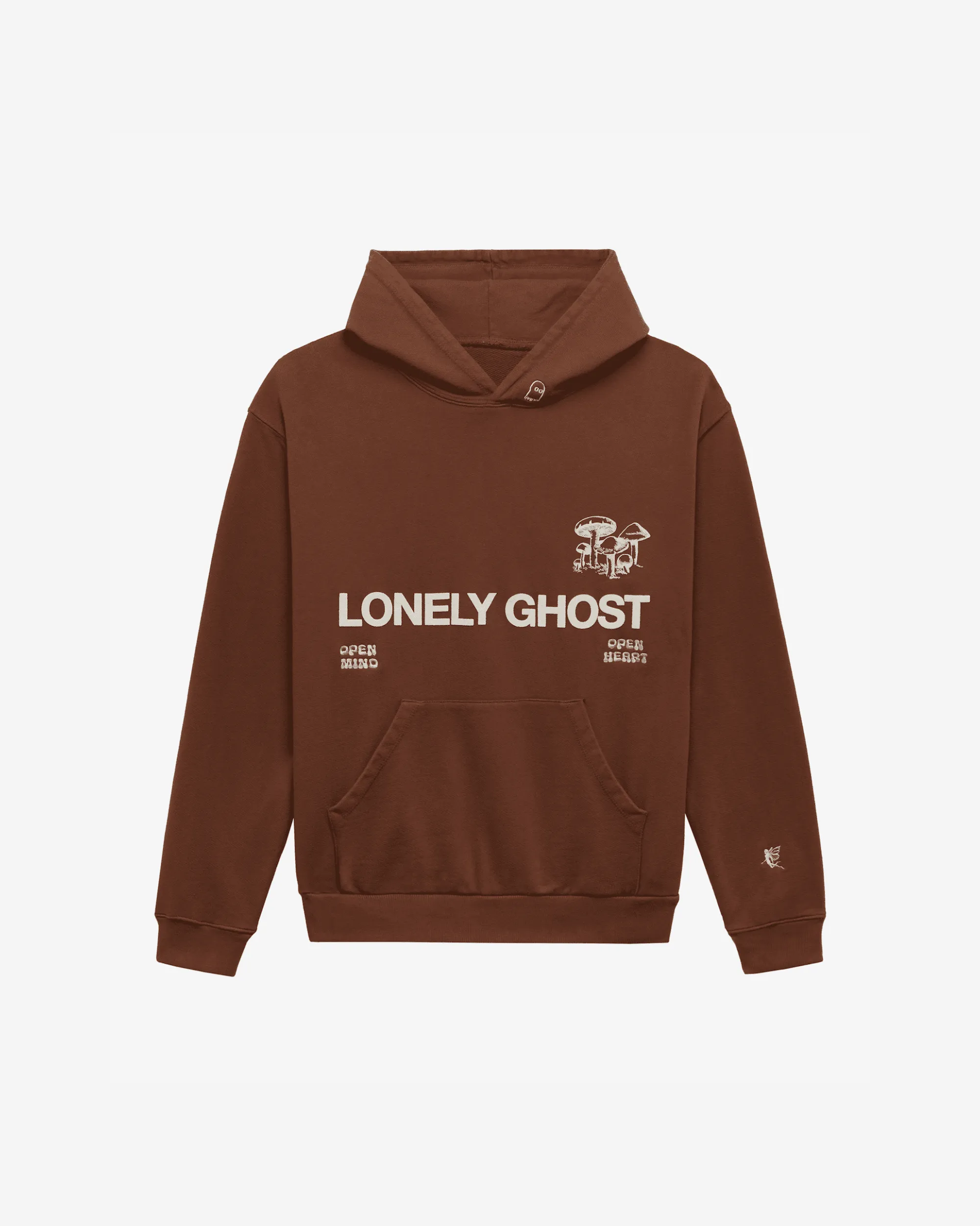 Connect Open Heart Open Mind Heavyweight Hoodie sold by Lonely Ghost product image thumbnail 2
