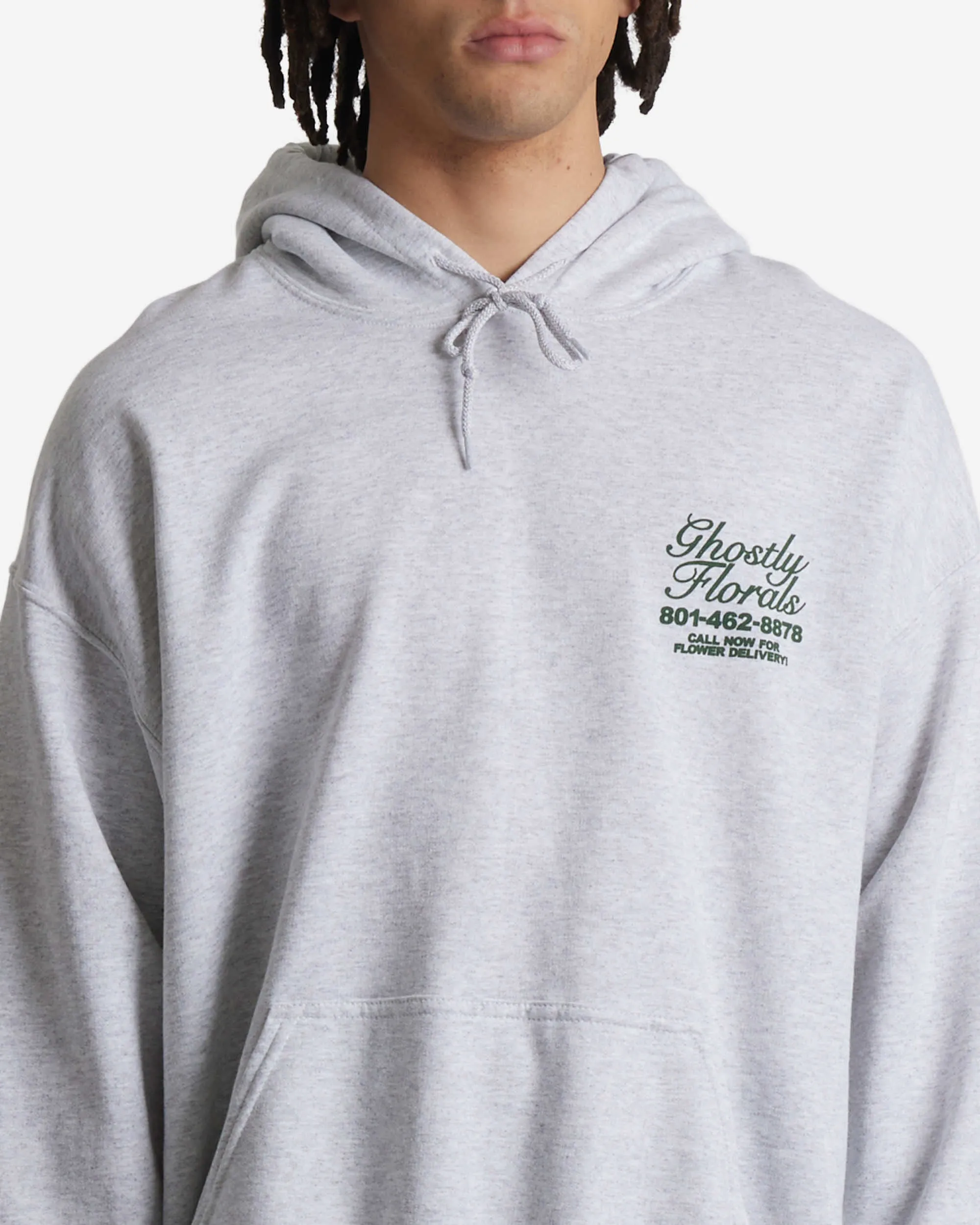 Ghostly Florals Hoodie sold by Lonely Ghost product image thumbnail 3