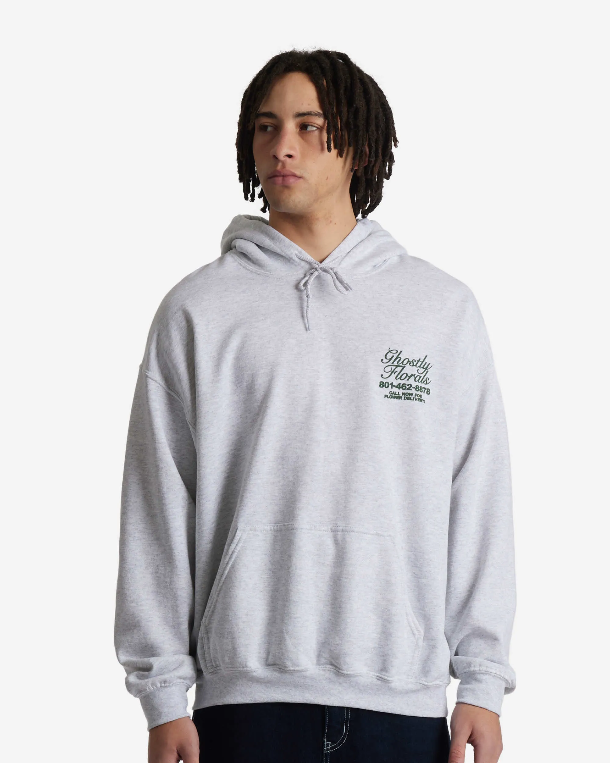 Ghostly Florals Hoodie sold by Lonely Ghost product image thumbnail 5