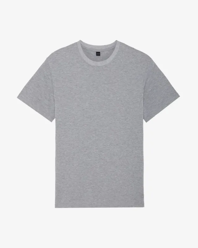 Daily's Basic T-Grey sold by Lonely Ghost