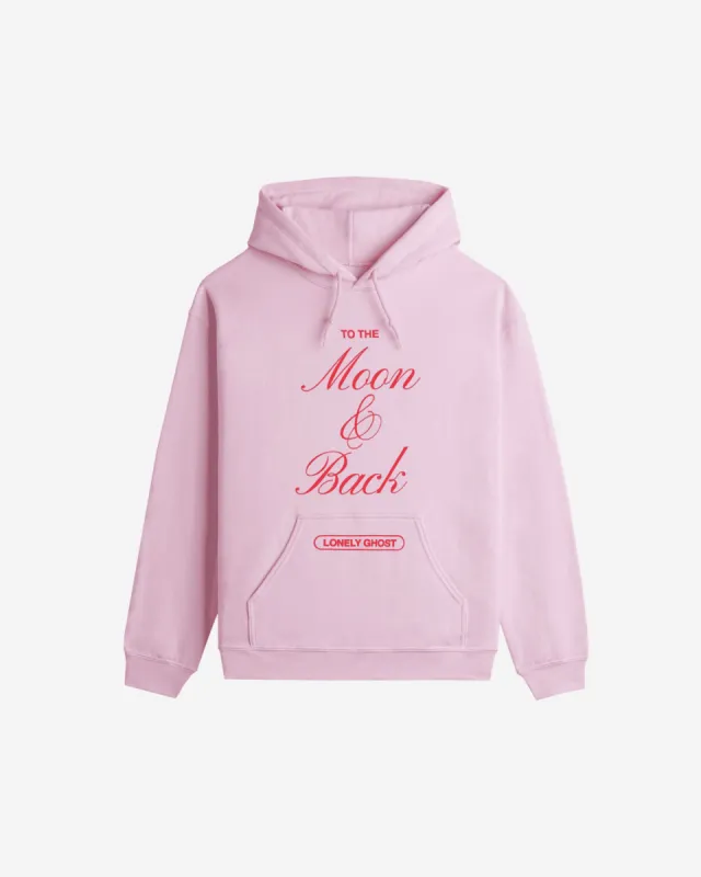 To the Moon and Back Hoodie sold by Lonely Ghost