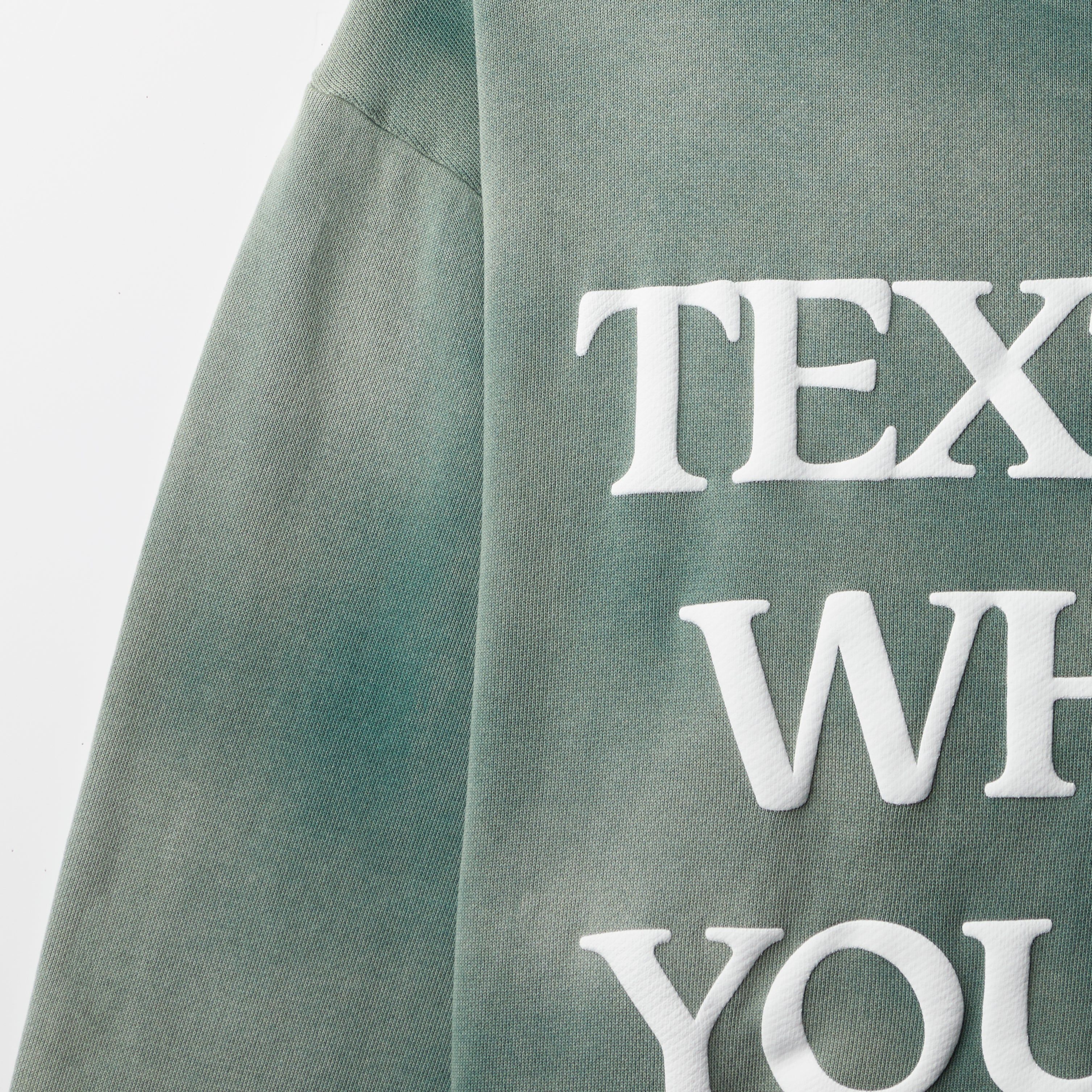 Potassium Dye TMWYGH Heavyweight Hoodie - Green sold by Lonely Ghost product image thumbnail 4