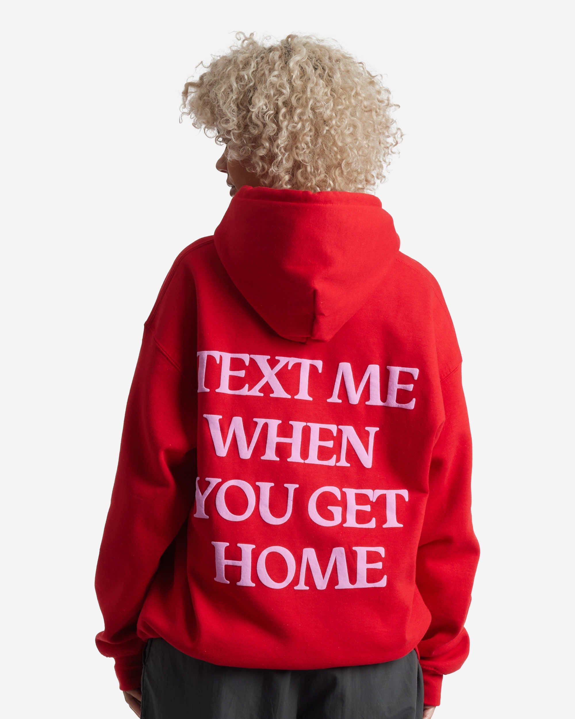 Text Me When You Get Home Hoodie sold by Lonely Ghost product image thumbnail 5