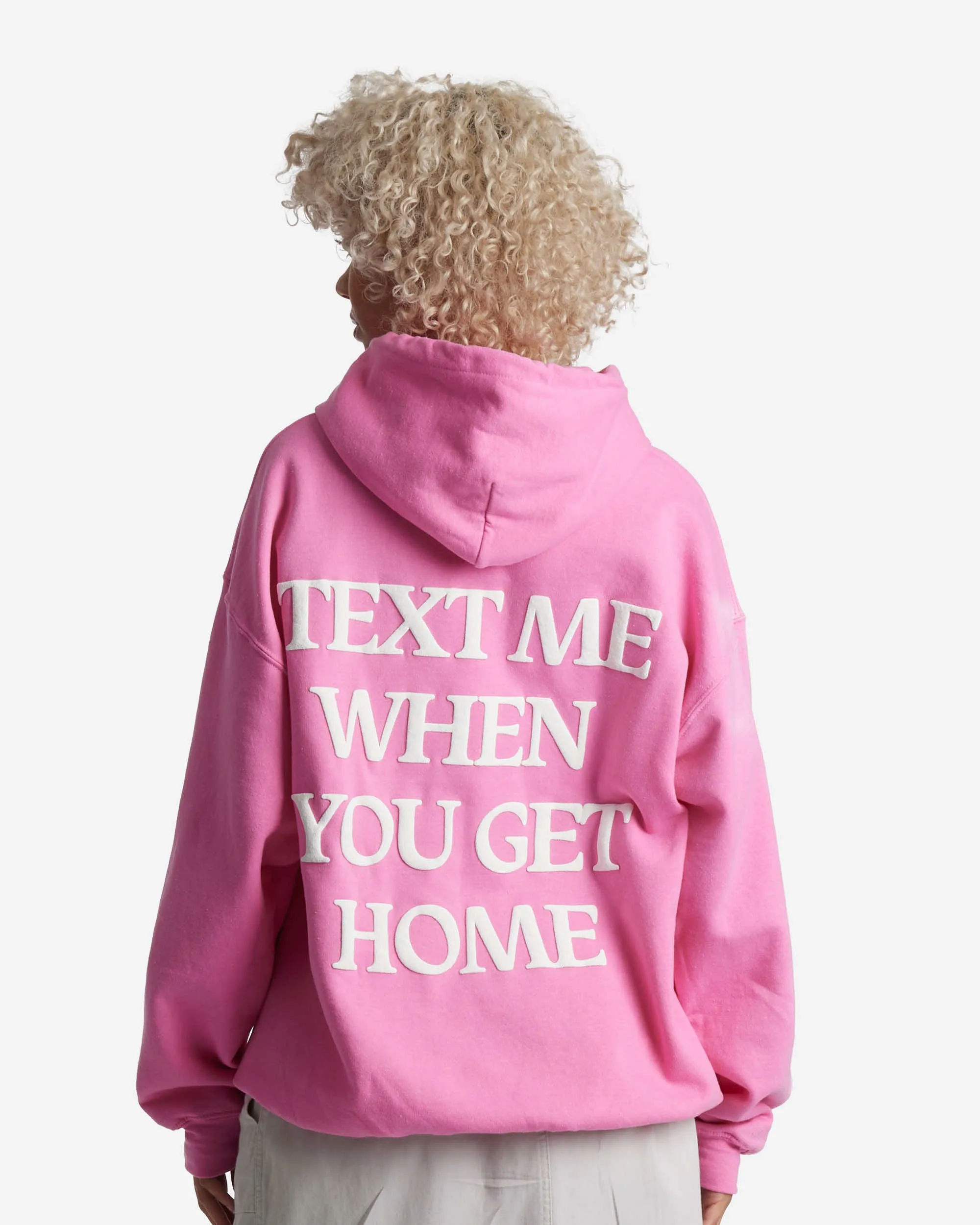 Text Me When You Get Home Hoodie sold by Lonely Ghost product image thumbnail 3