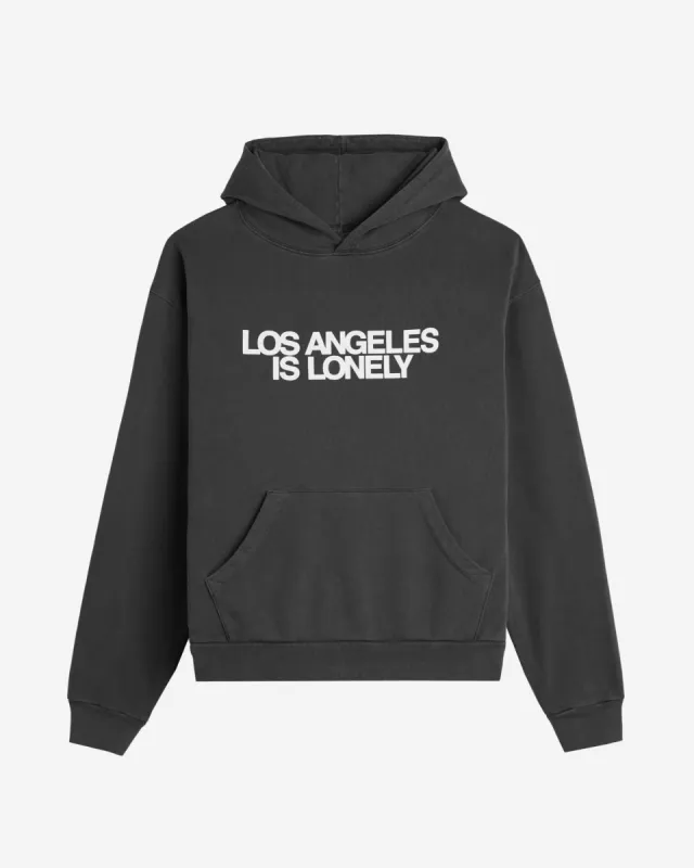 Los Angeles is Lonely Heavyweight Hoodie sold by Lonely Ghost