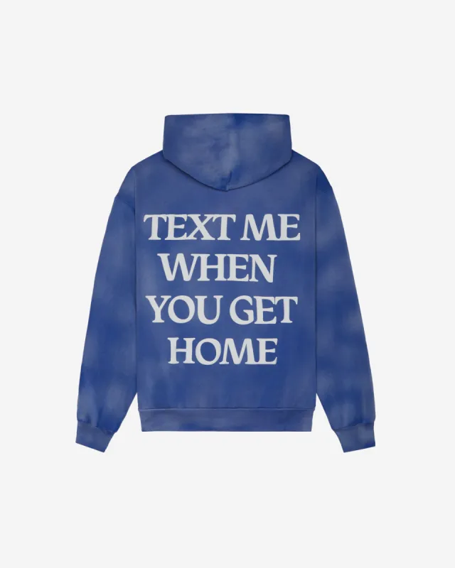 Potassium Dye TMWYGH Heavyweight Hoodie - Blue sold by Lonely Ghost