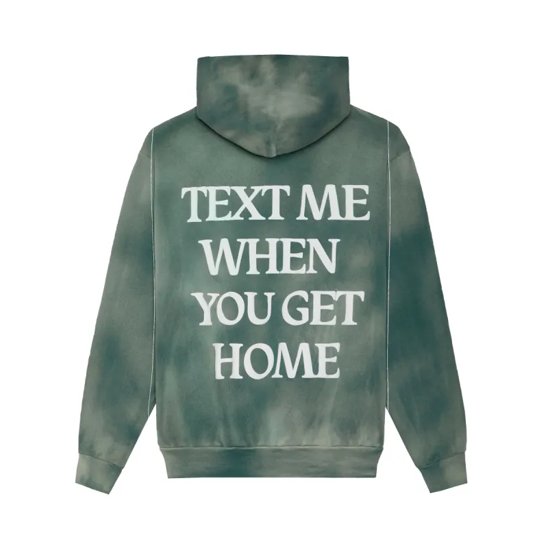 Potassium Dye TMWYGH Heavyweight Hoodie - Green sold by Lonely Ghost