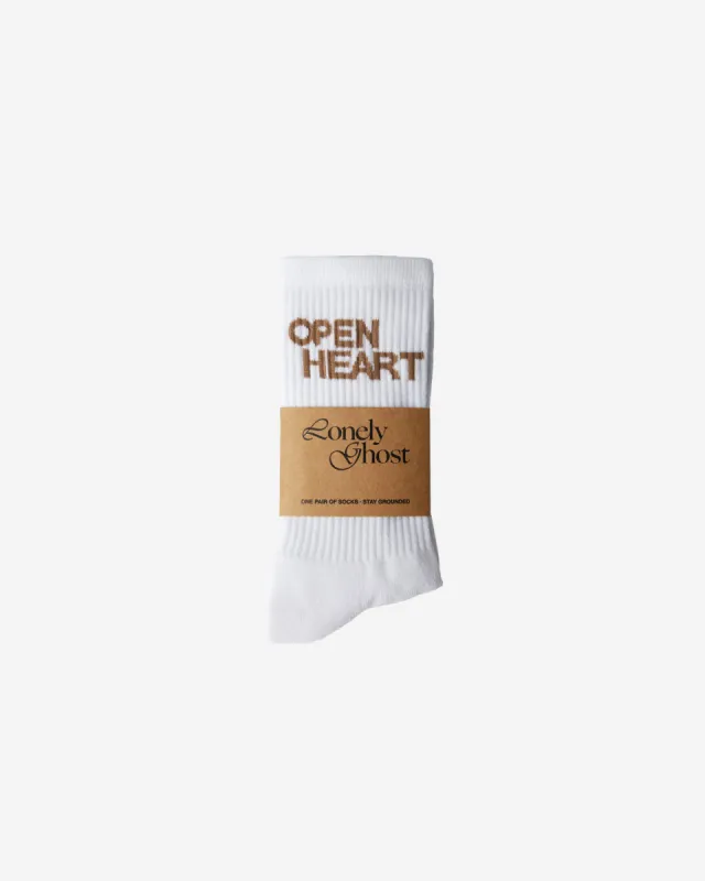 Open Heart Open Mind Sock sold by Lonely Ghost