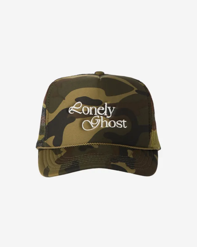 LG Outdoor Camo Trucker Hat sold by Lonely Ghost