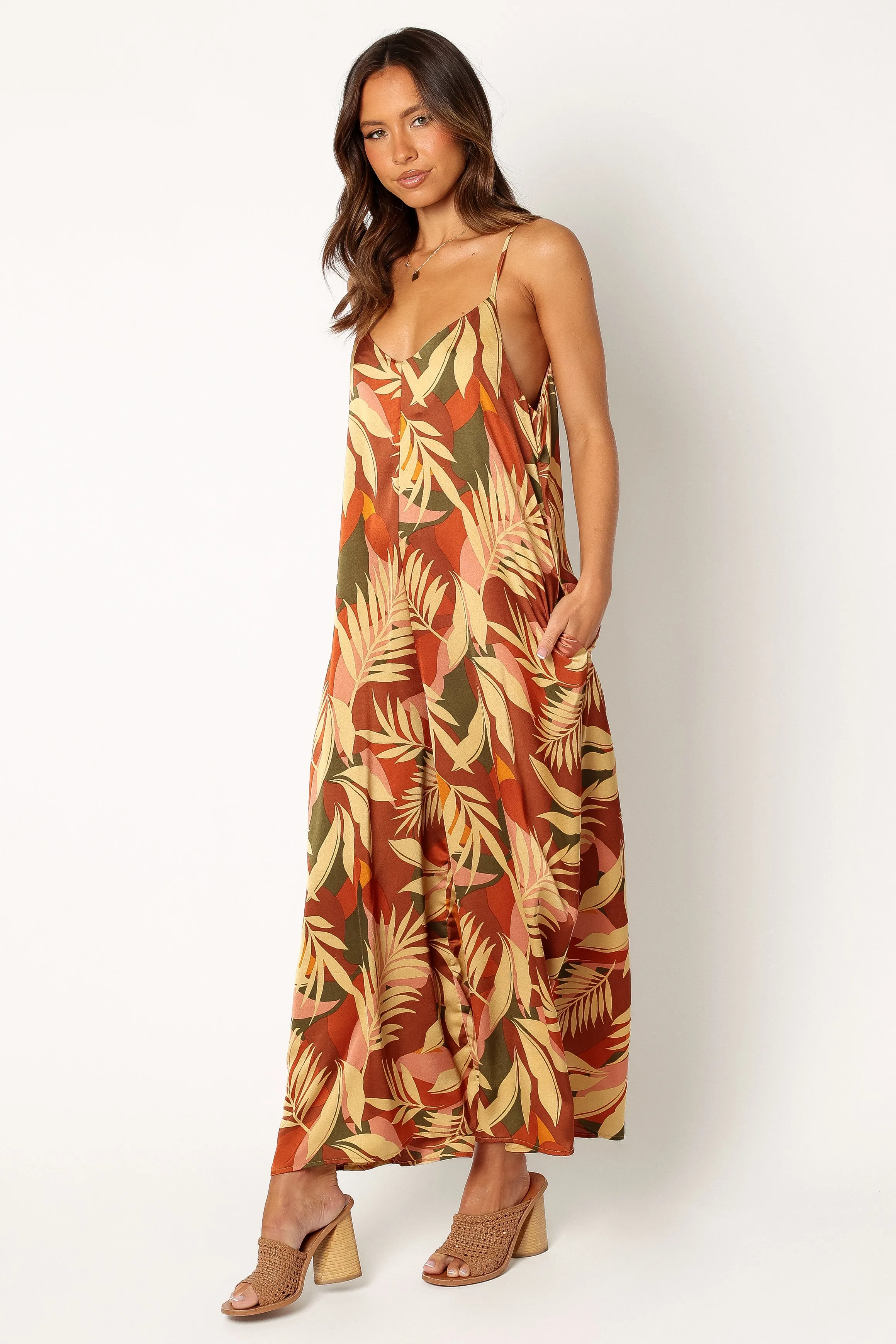 Sun Down Wide-Leg Jumpsuit - Multi sold by Petal & Pup product image thumbnail 2