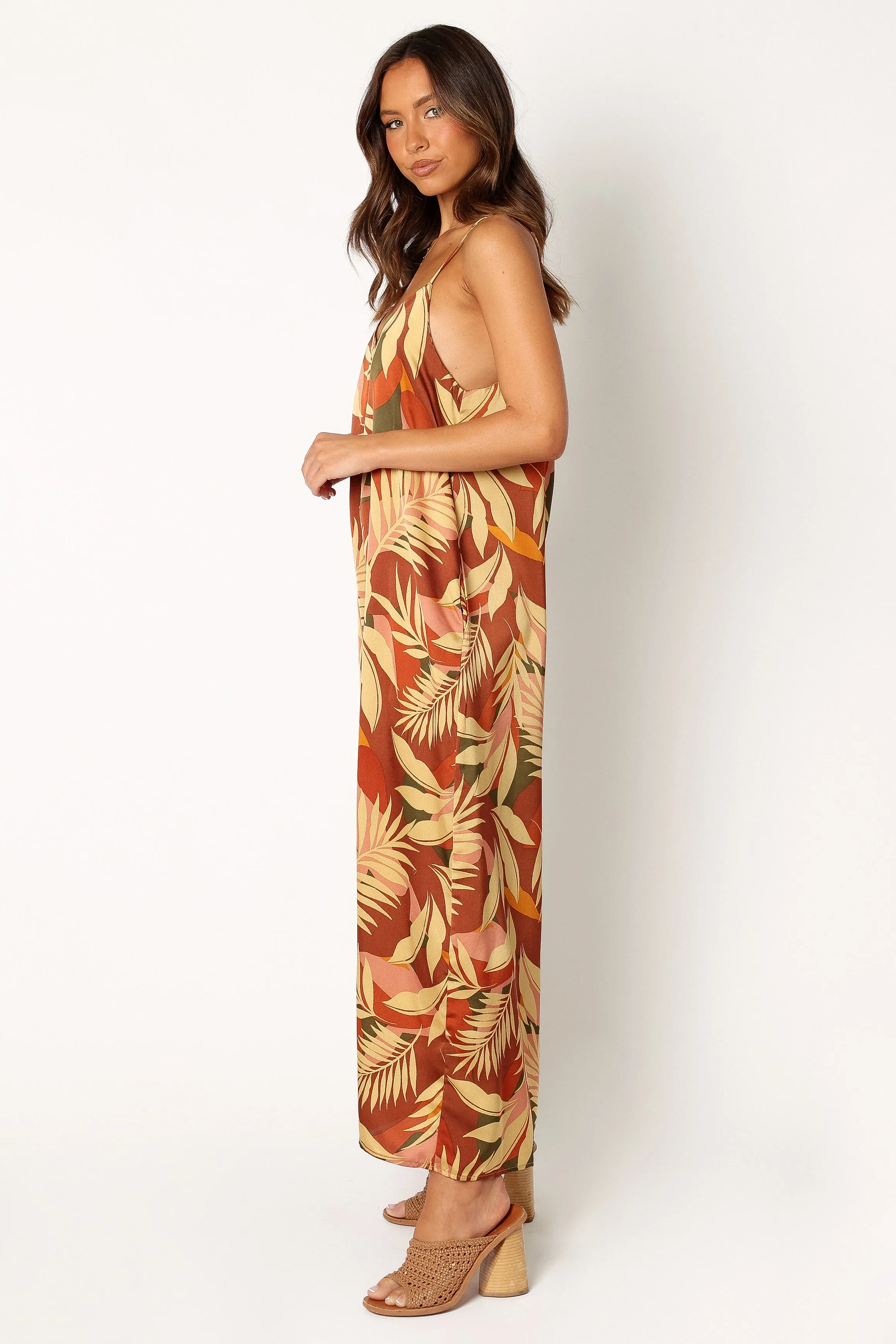 Sun Down Wide-Leg Jumpsuit - Multi sold by Petal & Pup product image thumbnail 3