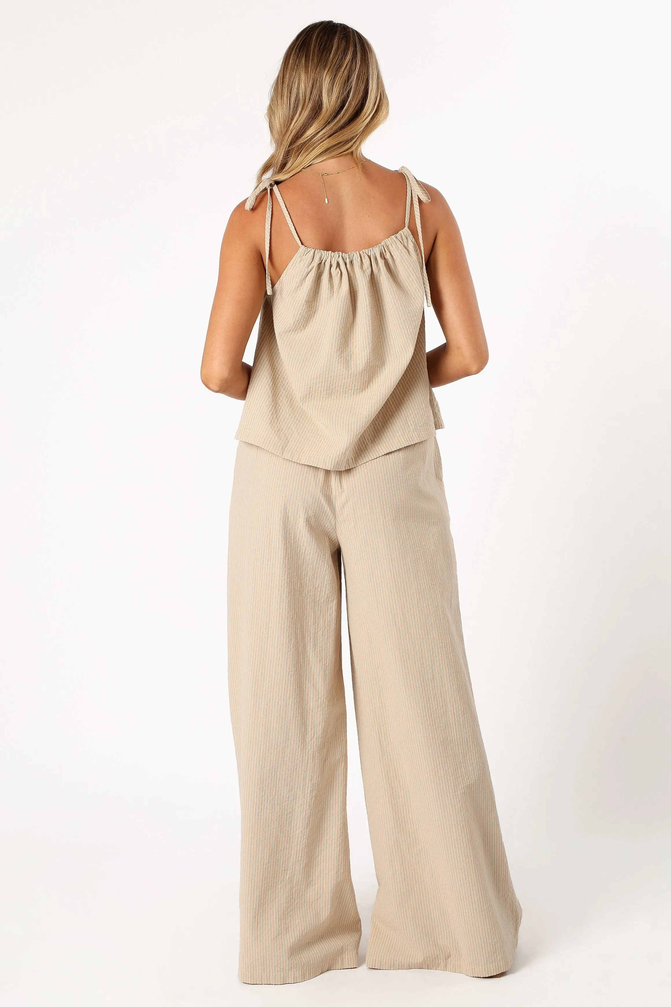 Savanna Striped Pants - Apricot sold by Petal & Pup product image thumbnail 5