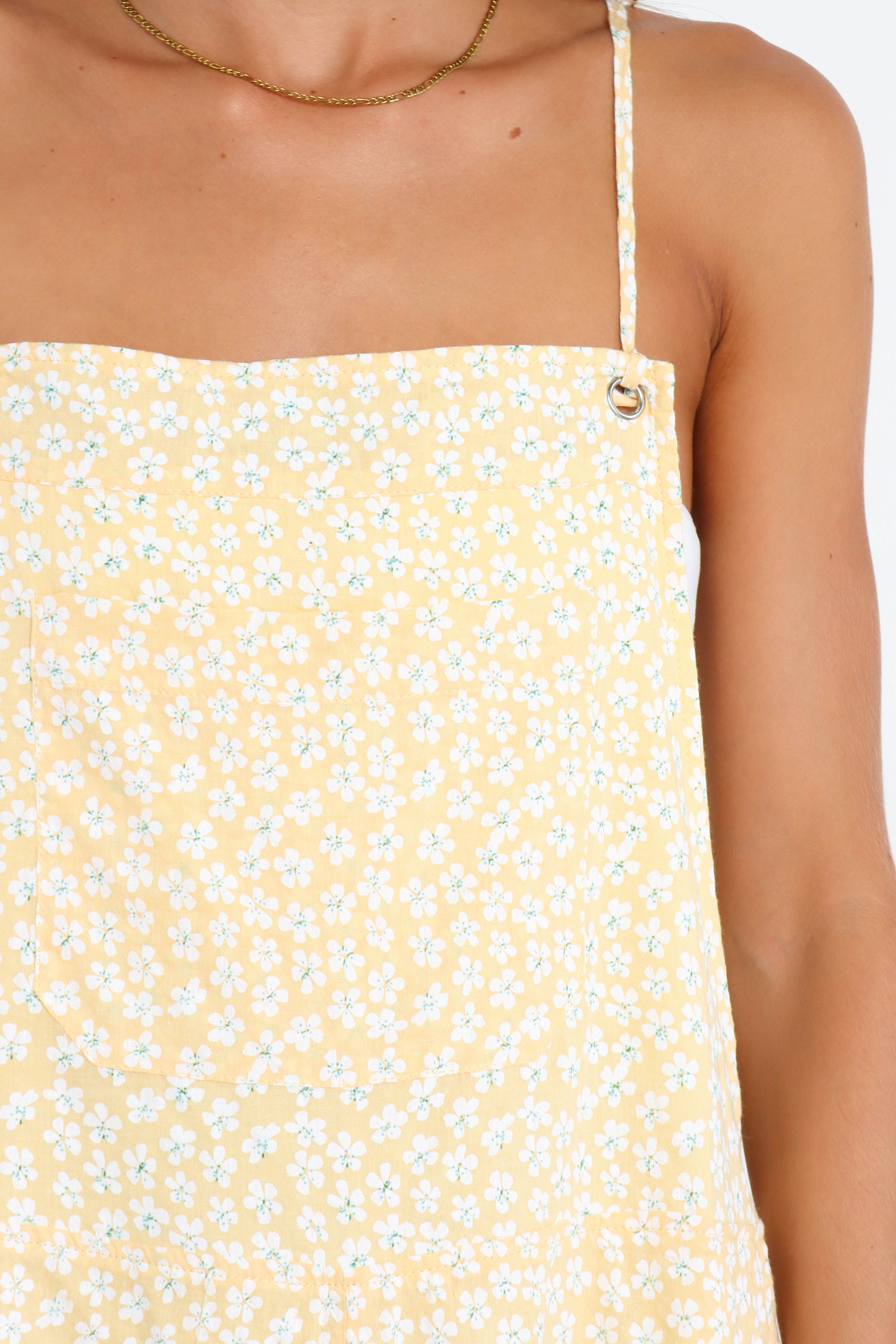 Brisa Romper - Yellow sold by Petal & Pup product image thumbnail 6