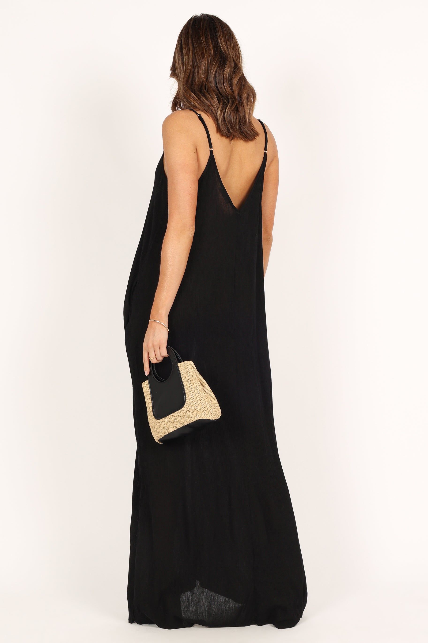 Daphne Maxi Dress - Black sold by Petal & Pup product image thumbnail 5