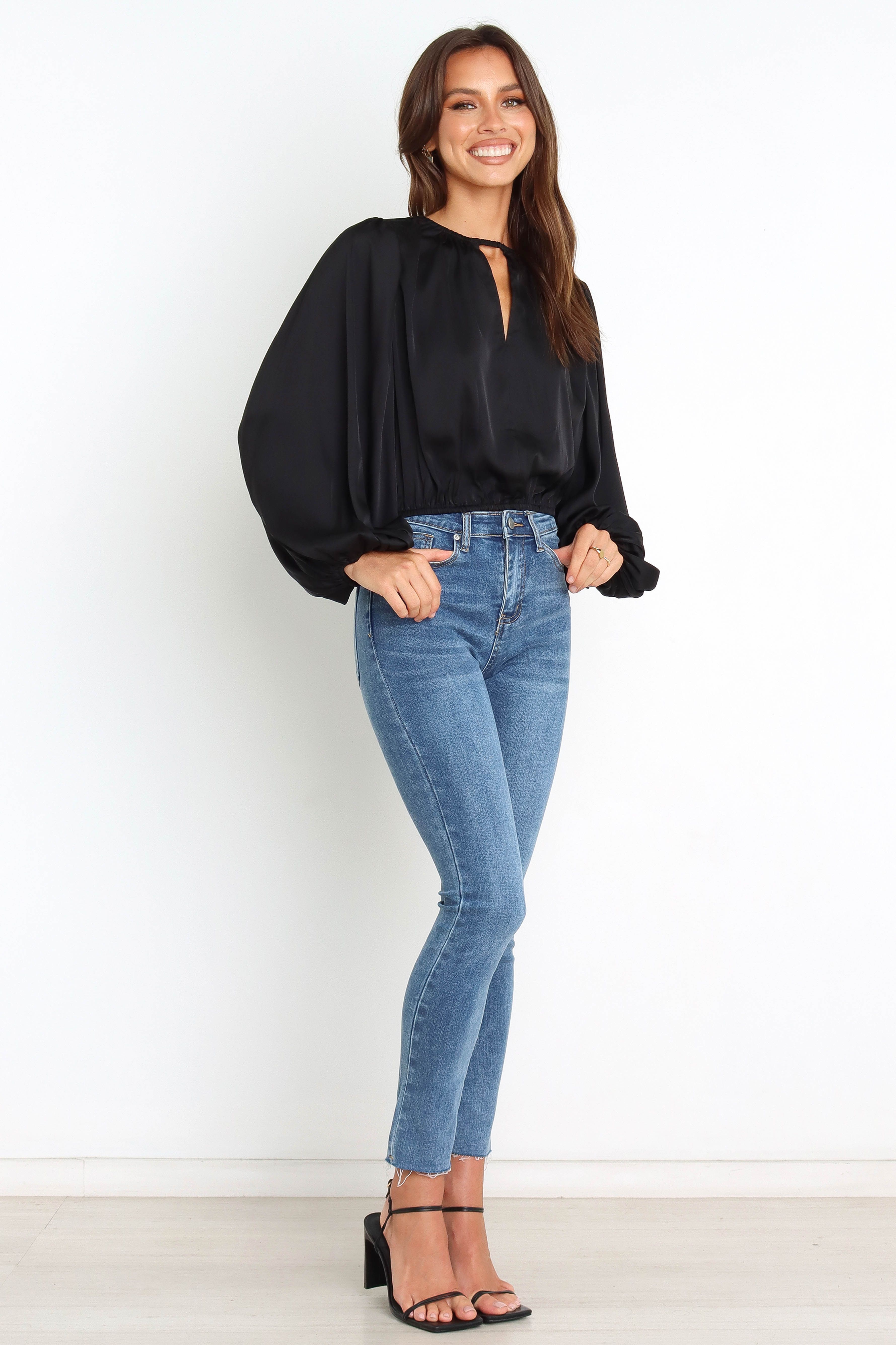 Betty Top - Black sold by Petal & Pup product image thumbnail 3