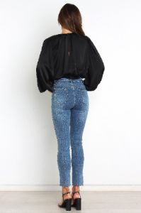 Betty Top - Black sold by Petal & Pup
