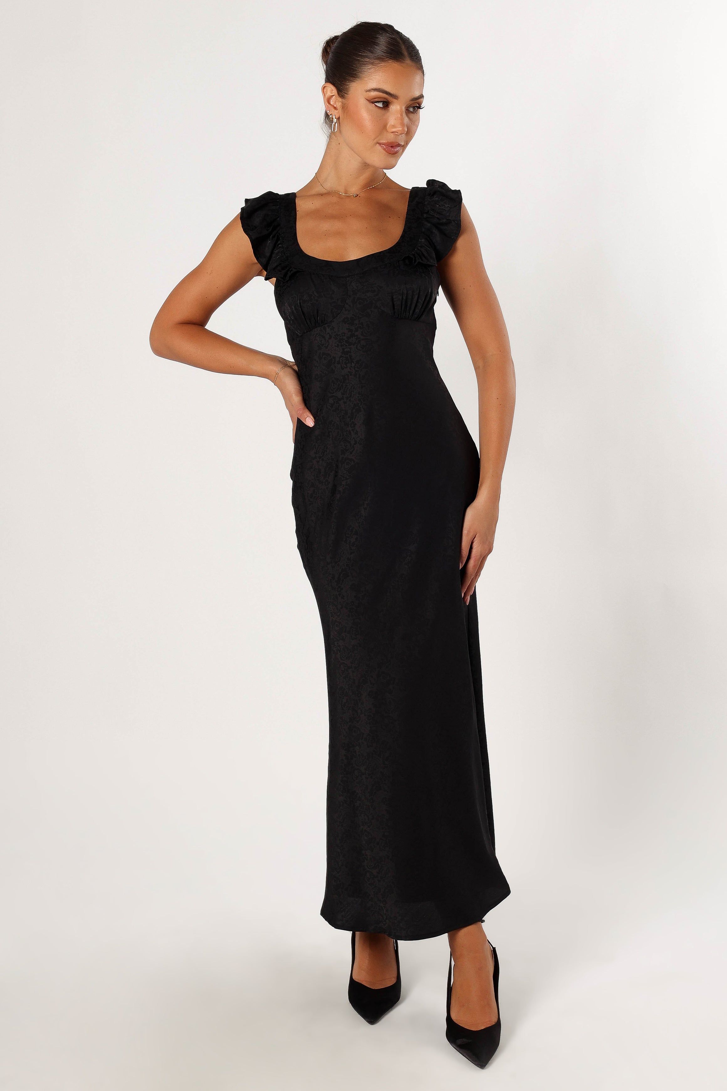 Jayla Midi Dress - Black sold by Petal & Pup product image thumbnail 2