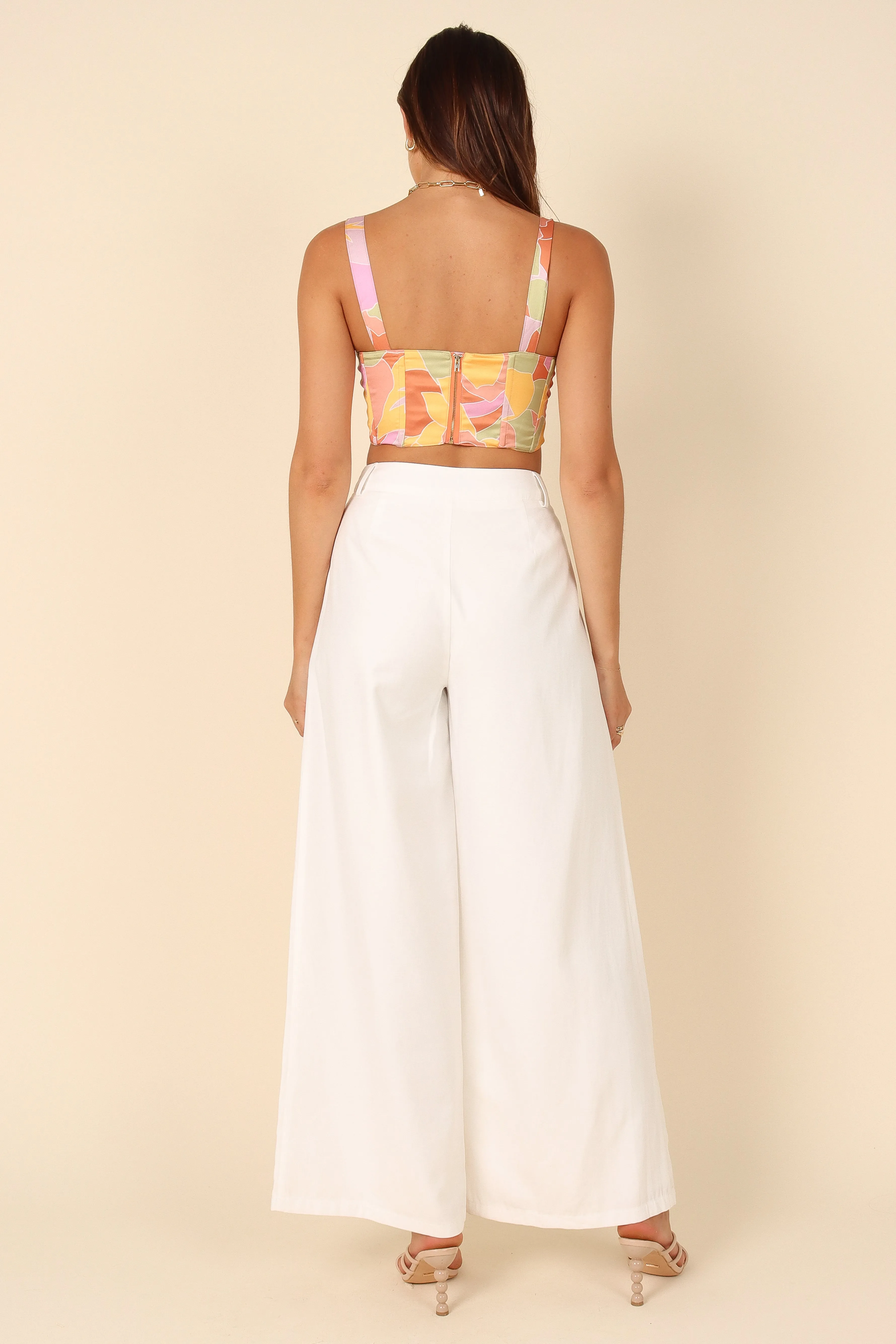 Rowena Corset Top - Sage Multi sold by Petal & Pup product image thumbnail 2