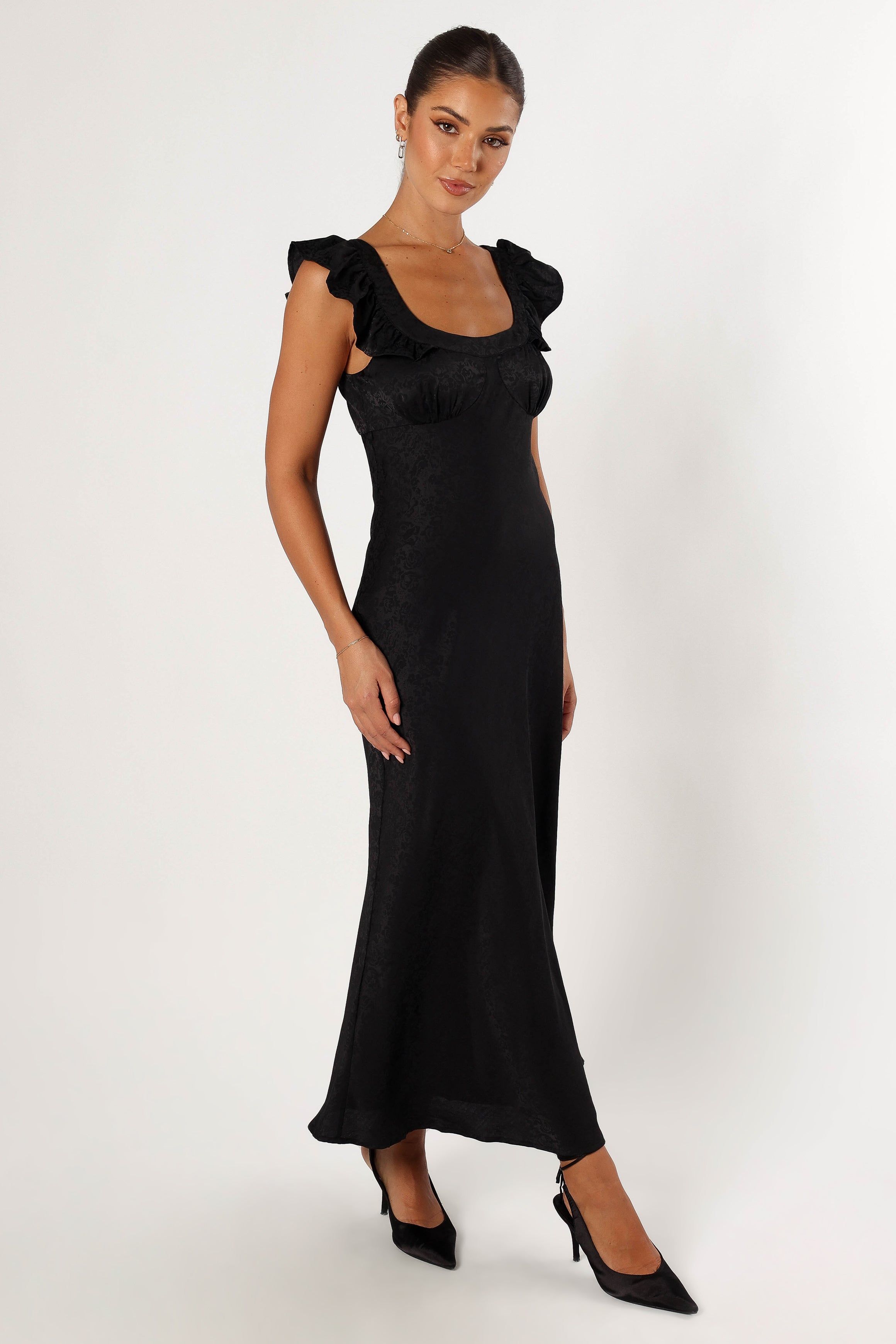 Jayla Midi Dress - Black sold by Petal & Pup product image thumbnail 4