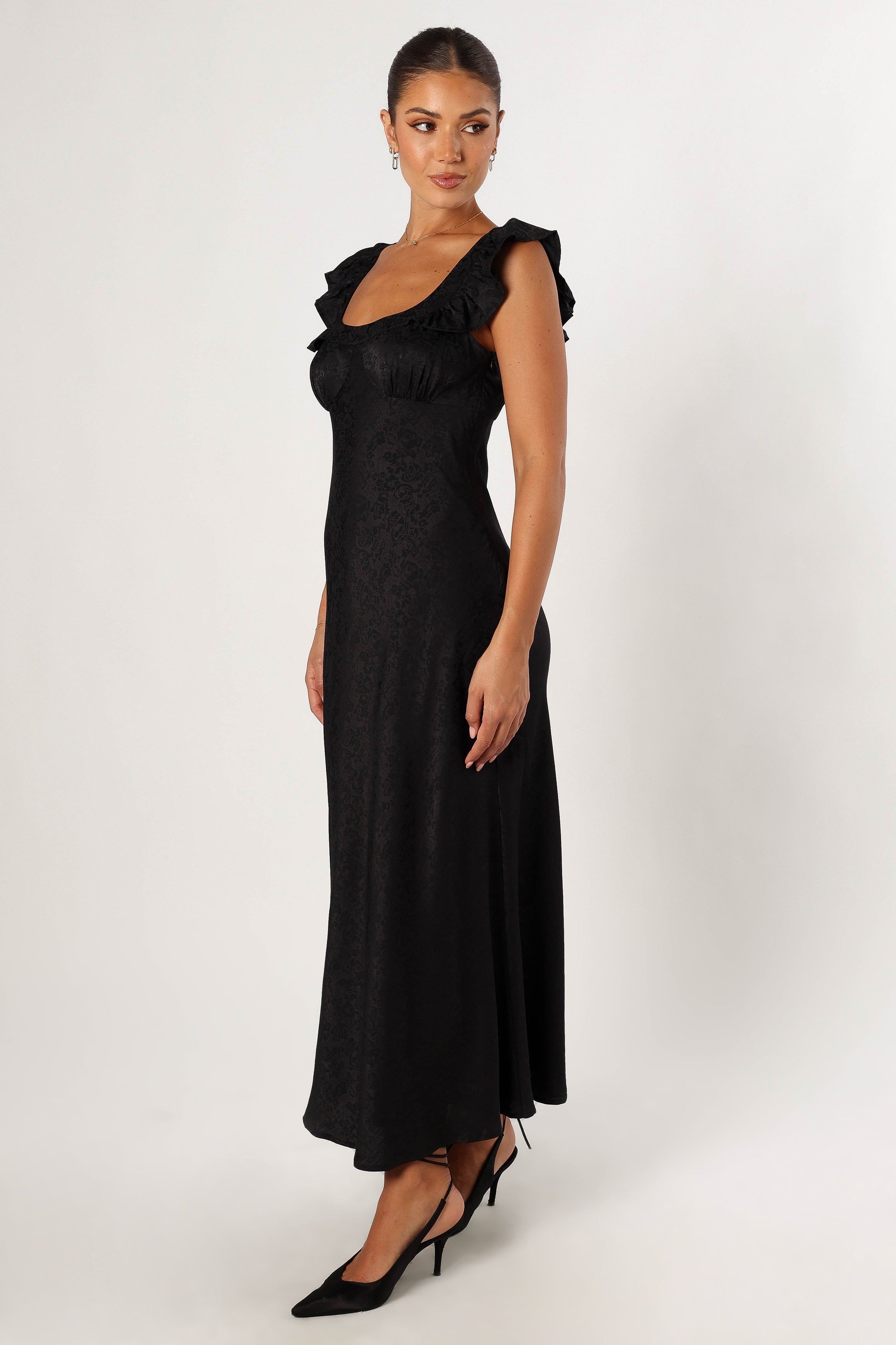 Jayla Midi Dress - Black sold by Petal & Pup product image thumbnail 3